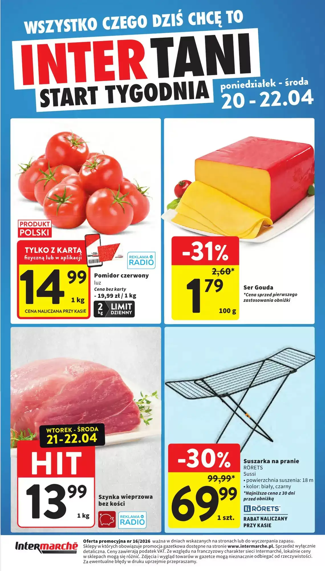 Gazetka Intermarche od 20.04.2026 do 22.04.2026