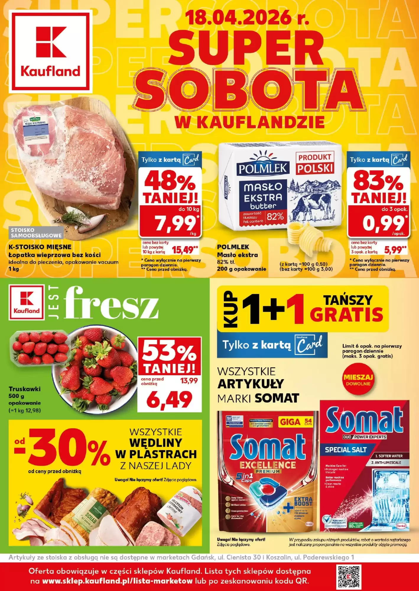 Gazetka Kaufland od 18.04.2026 do 18.04.2026