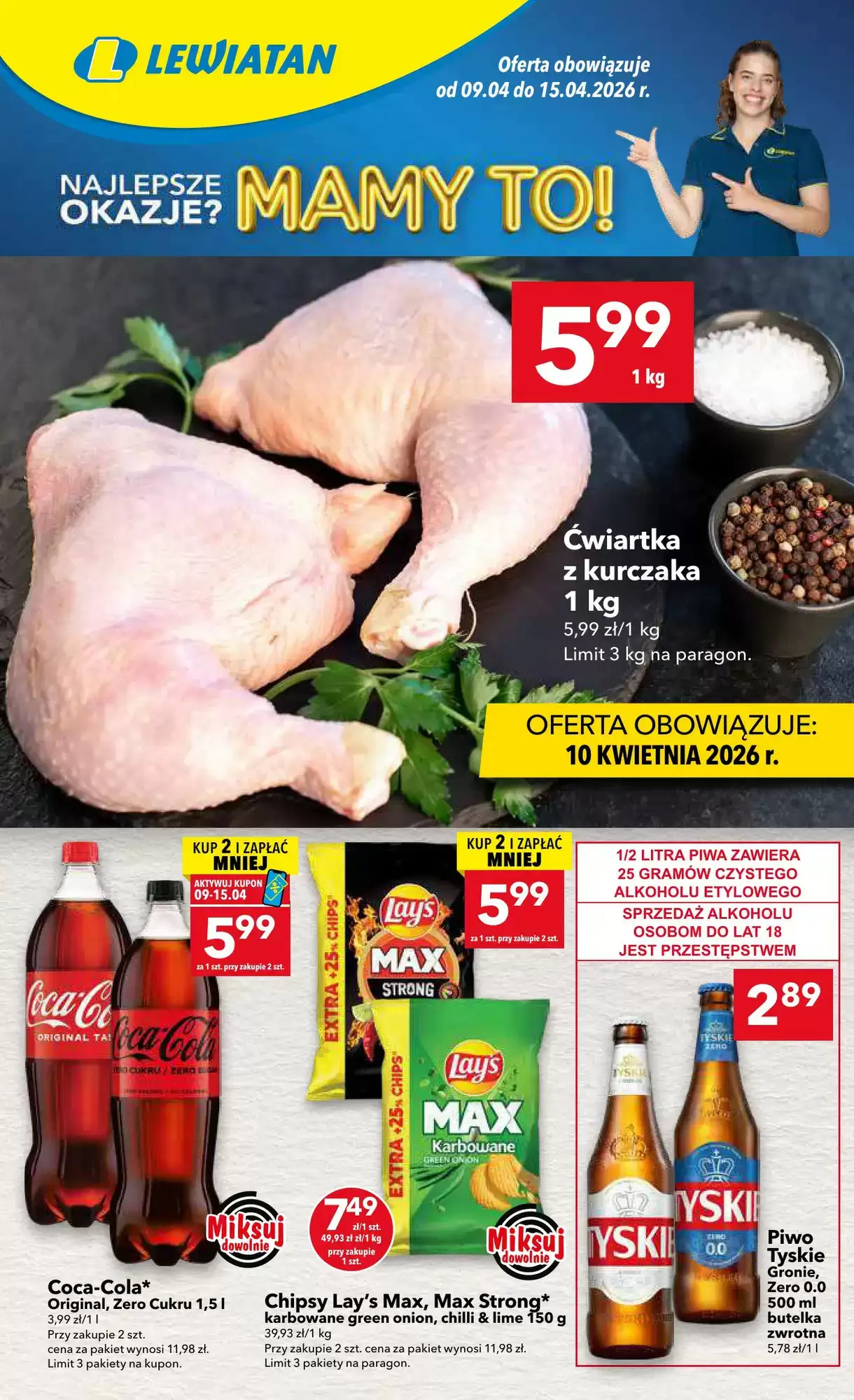 Gazetka Lewiatan od 09.04.2026 do 15.04.2026