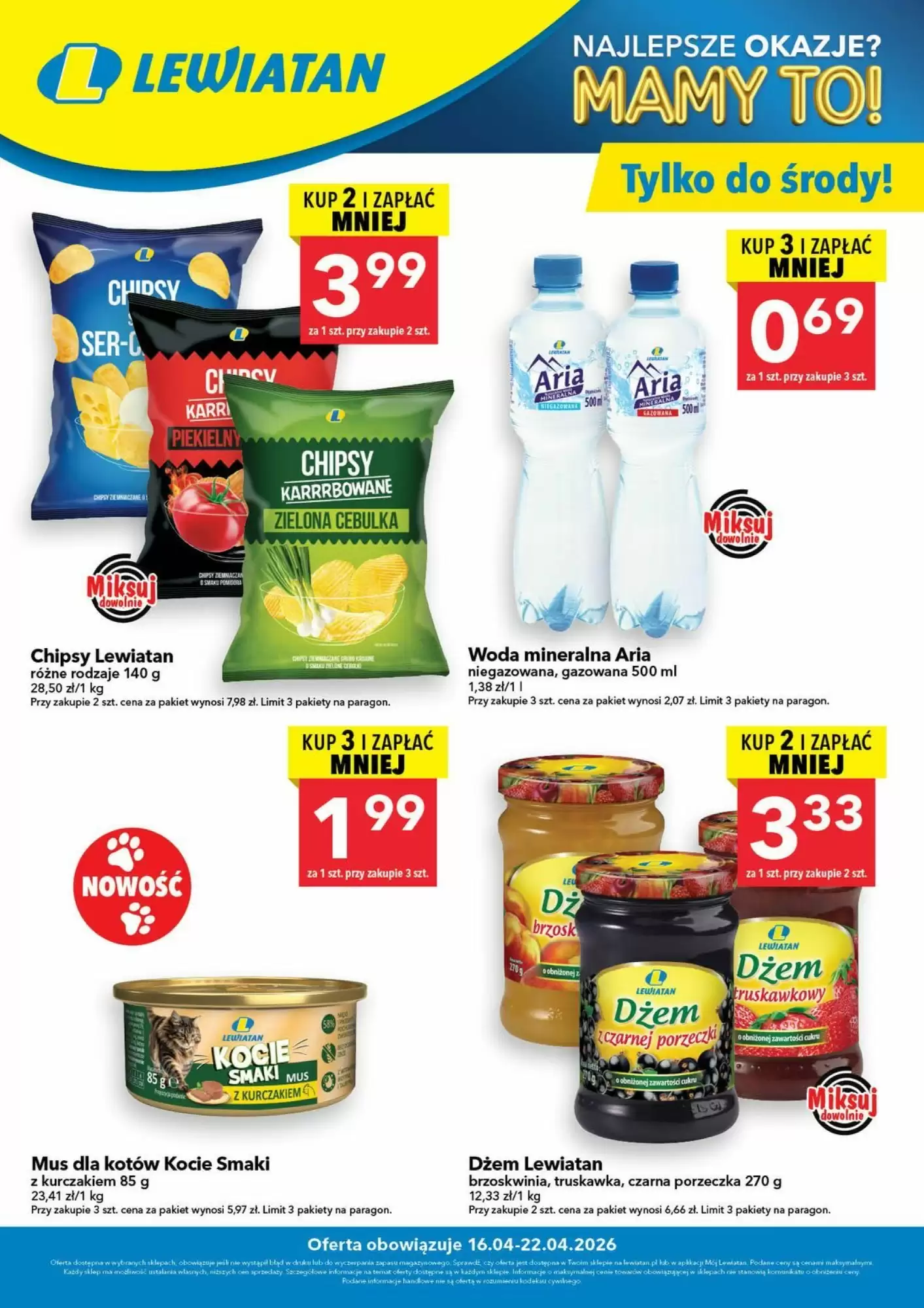 Gazetka Lewiatan od 16.04.2026 do 22.04.2026