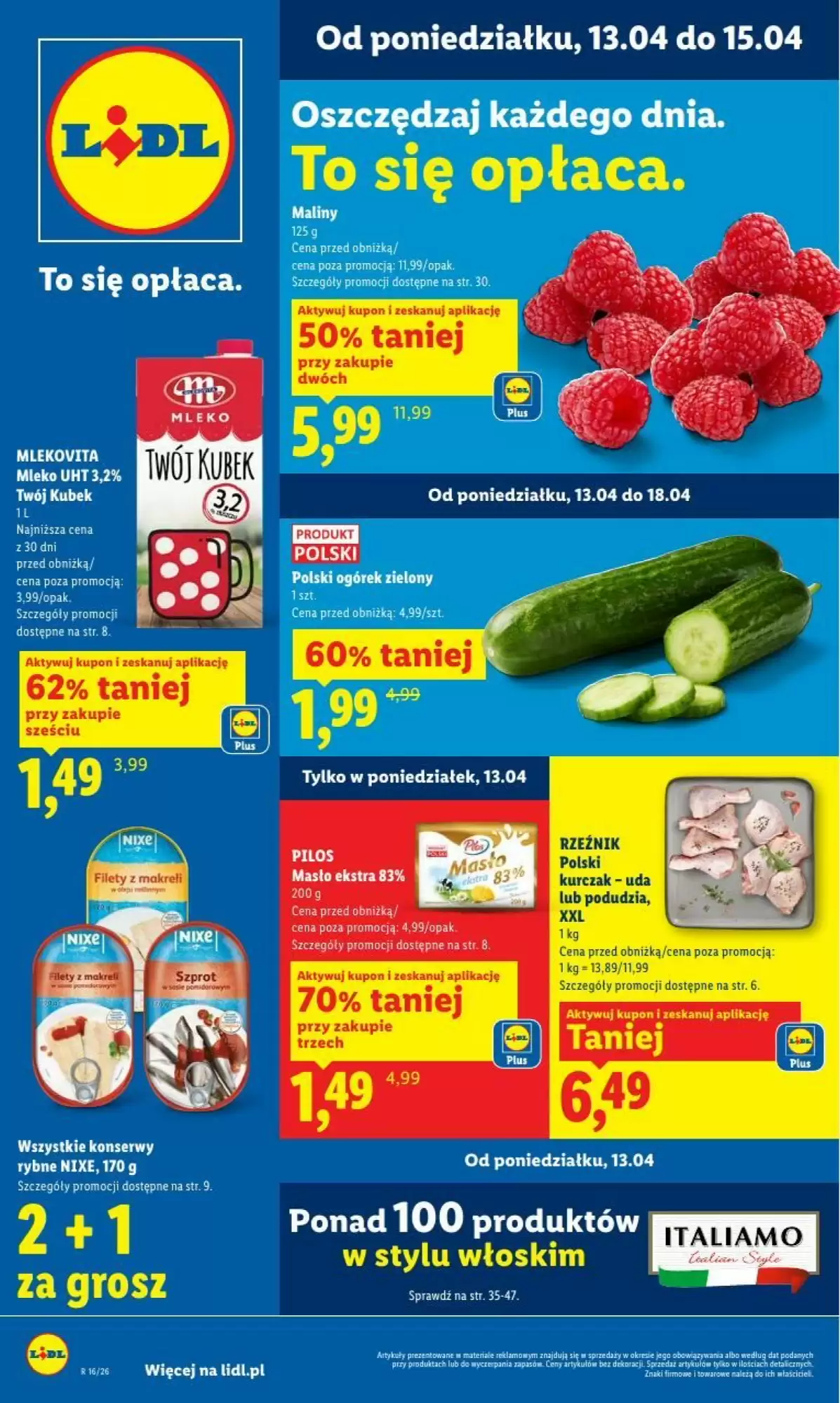 Gazetka Lidl od 13.04.2026 do 15.04.2026