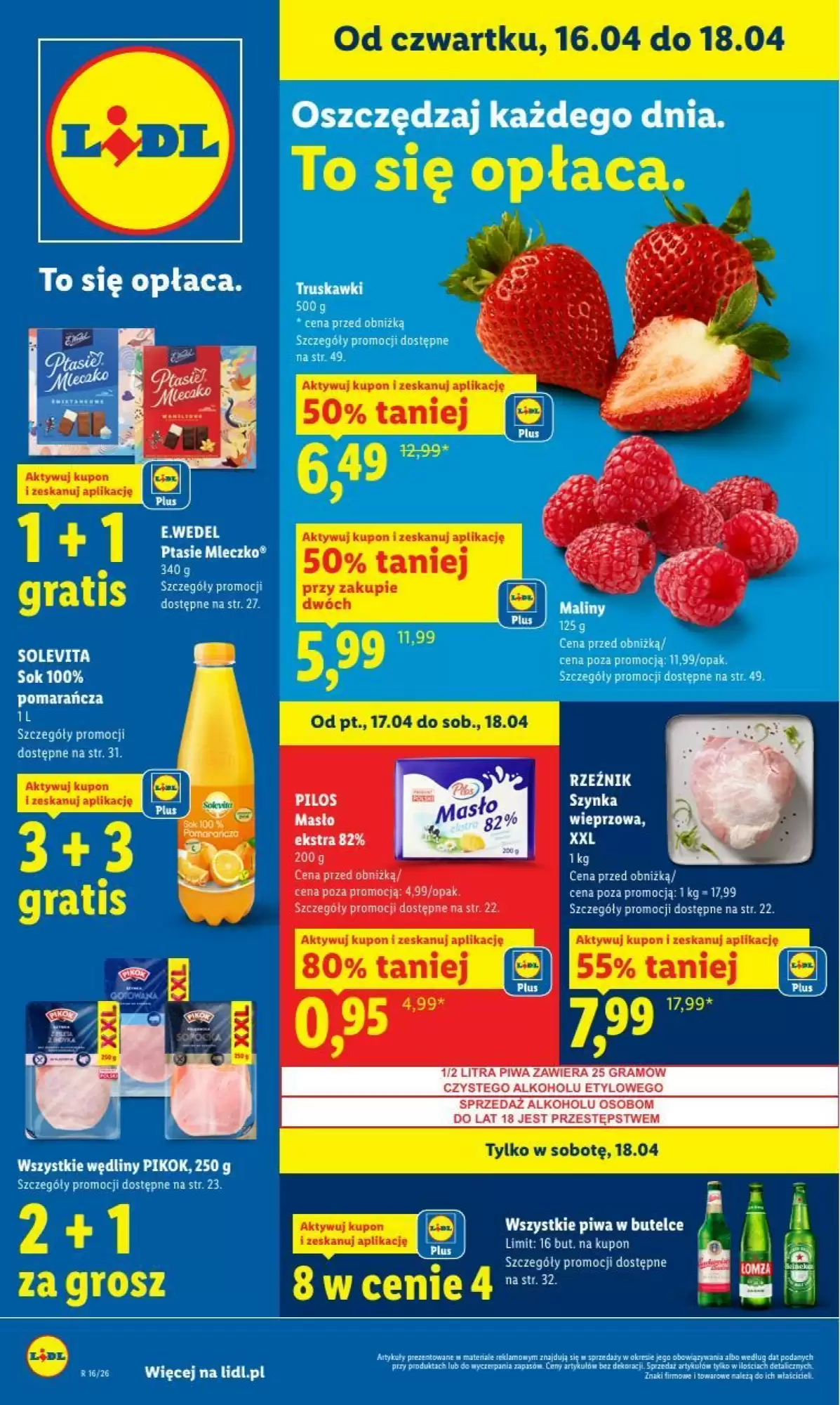 Gazetka Lidl od 16.04.2026 do 18.04.2026