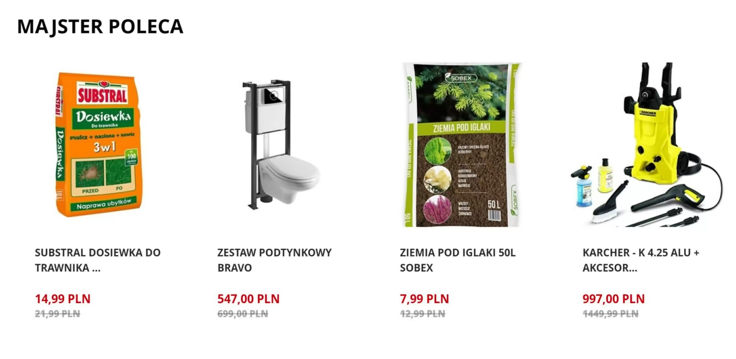 Gazetka Majster od 20.04.2026 do 30.04.2026