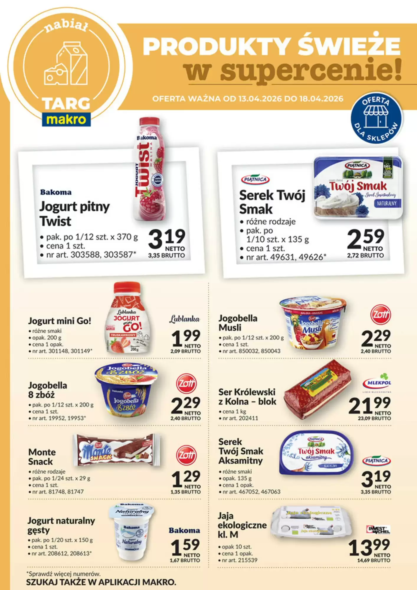 Gazetka Makro od 13.04.2026 do 18.04.2026