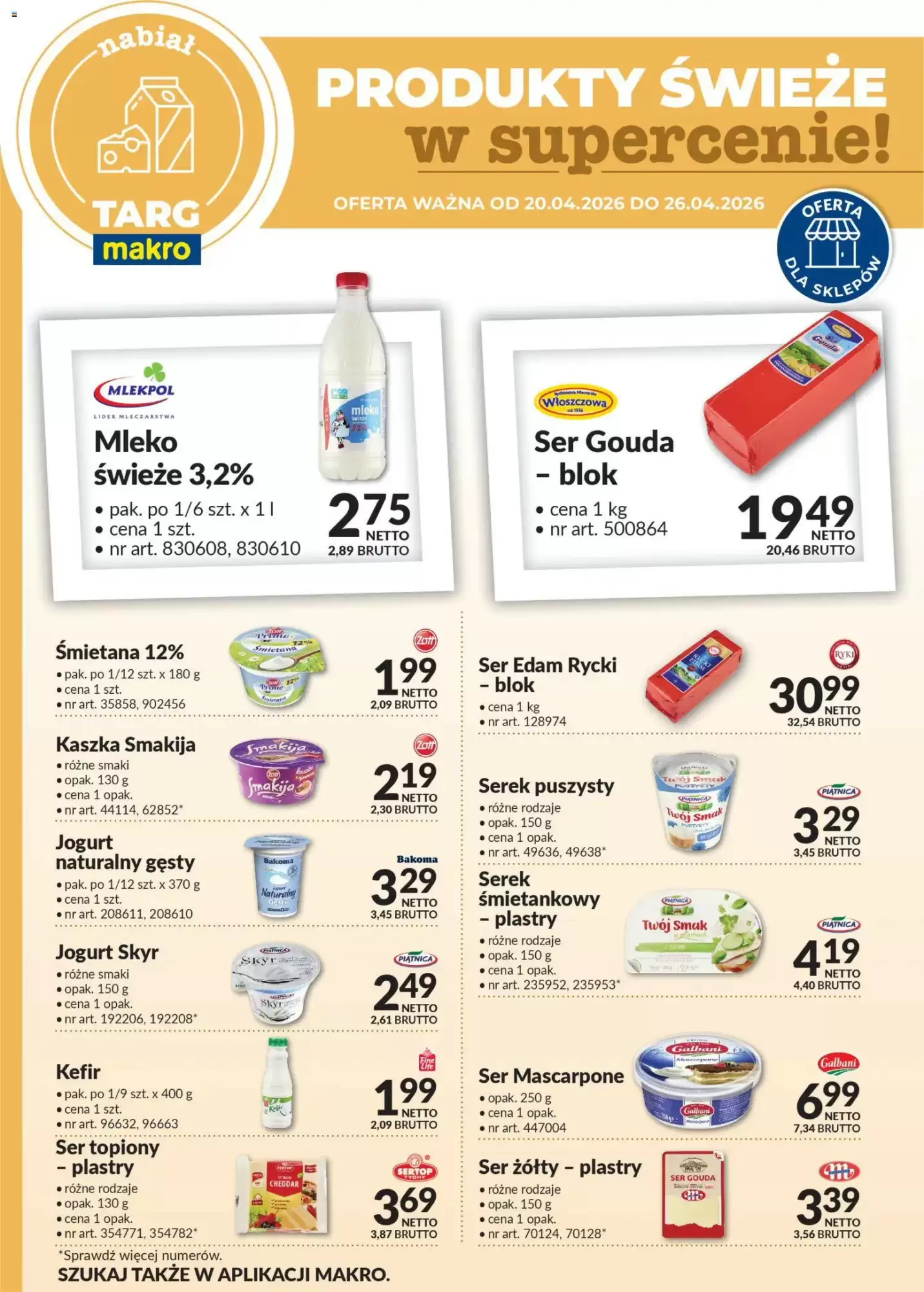 Gazetka Makro od 20.04.2026 do 26.04.2026