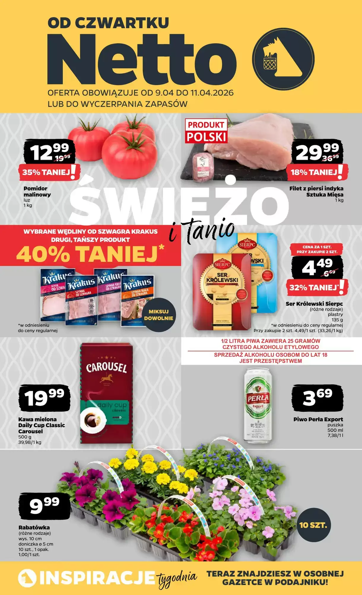 Gazetka Netto od 09.04.2026 do 11.04.2026