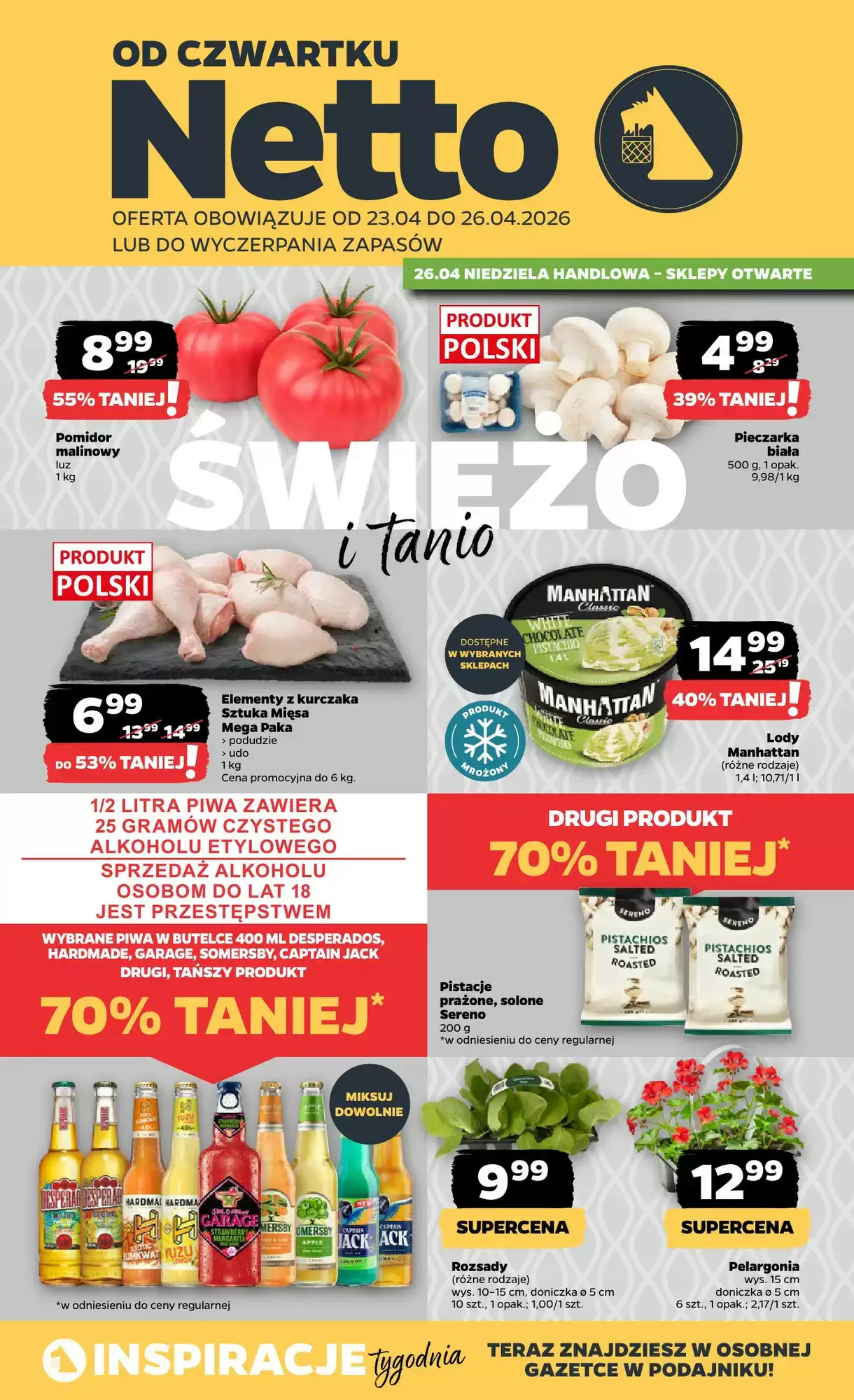 Gazetka Netto od 23.04.2026 do 26.04.2026