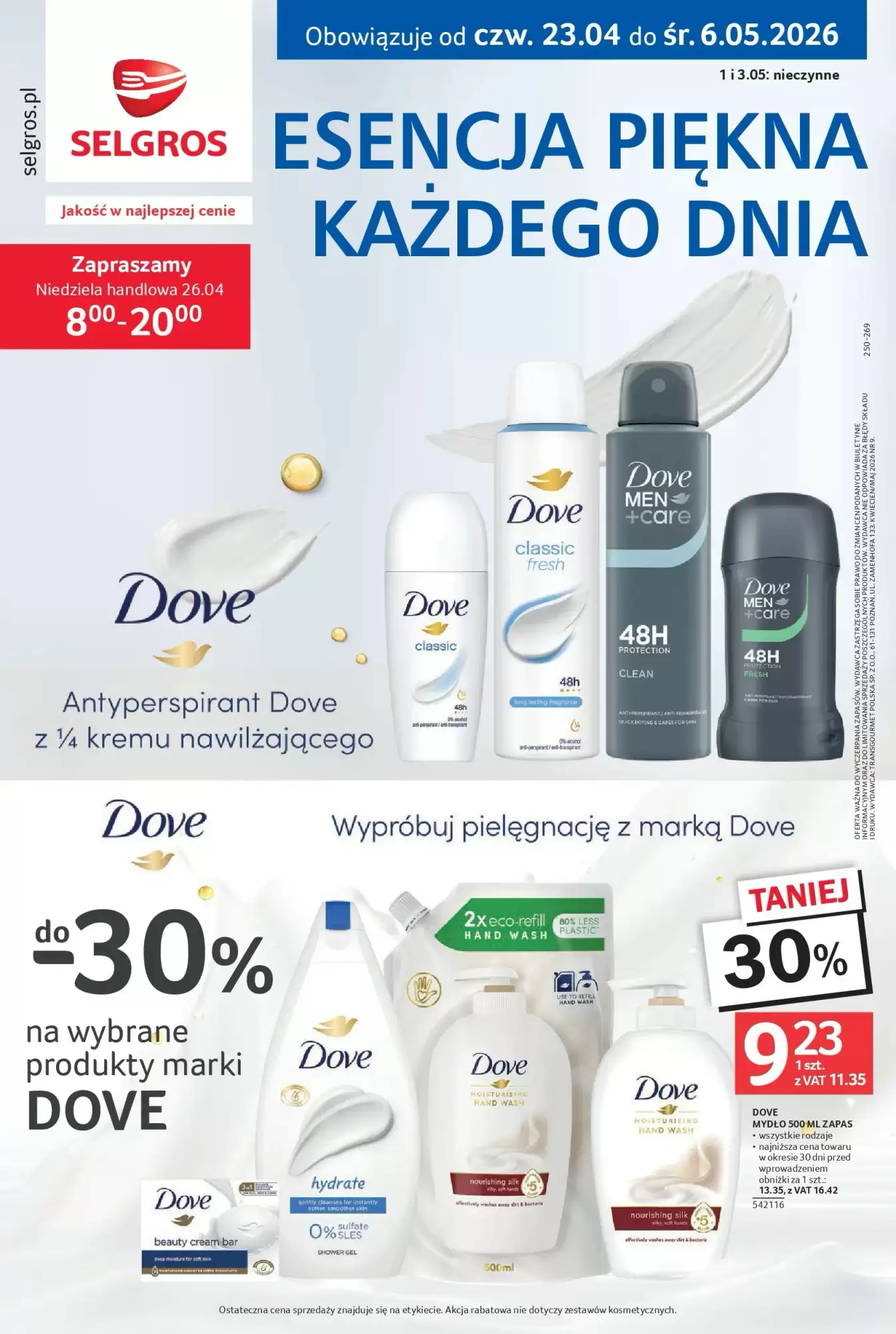 Gazetka Selgros od 23.04.2026 do 06.05.2026