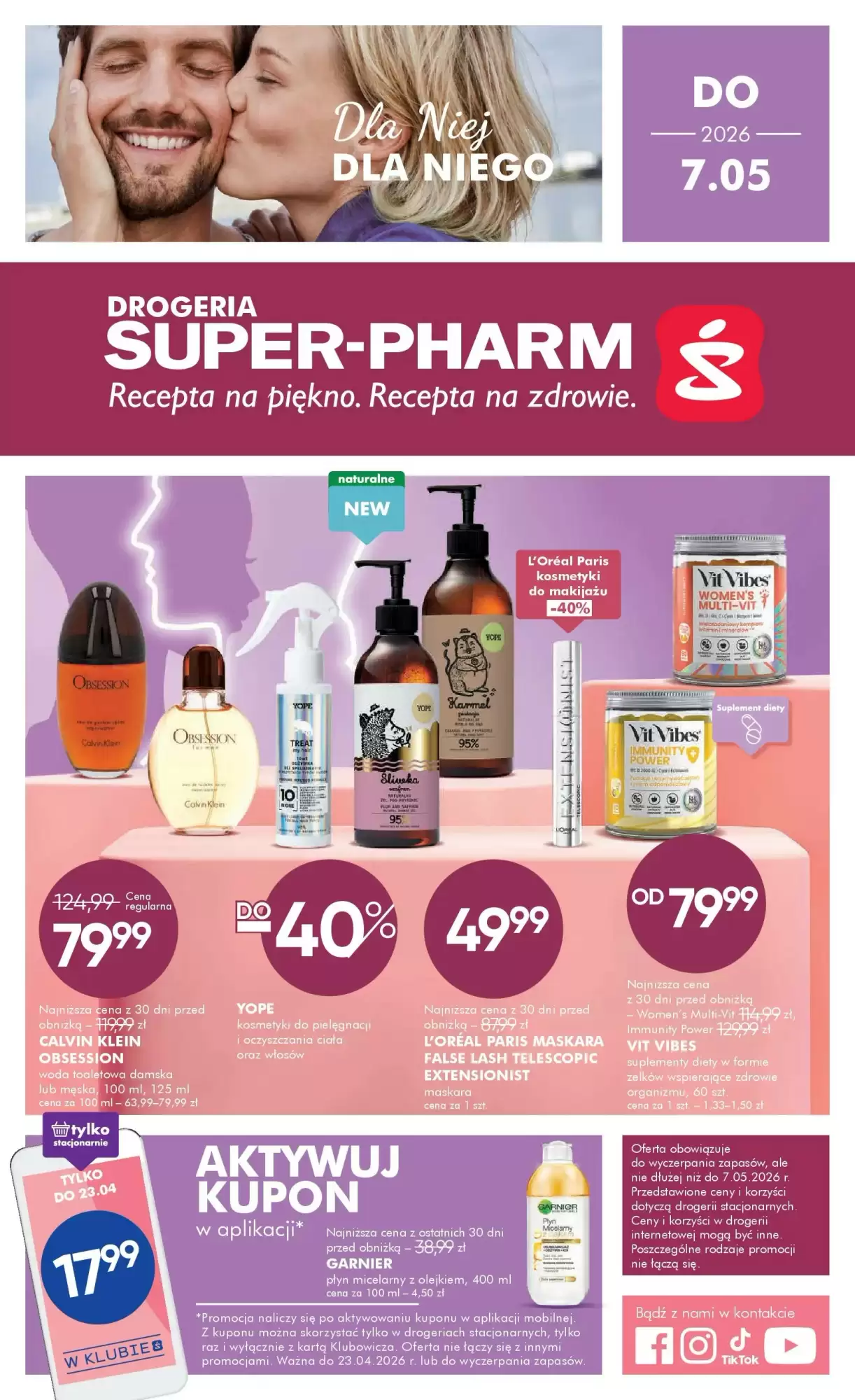 Gazetka Superpharm od 08.04.2026 do 07.05.2026