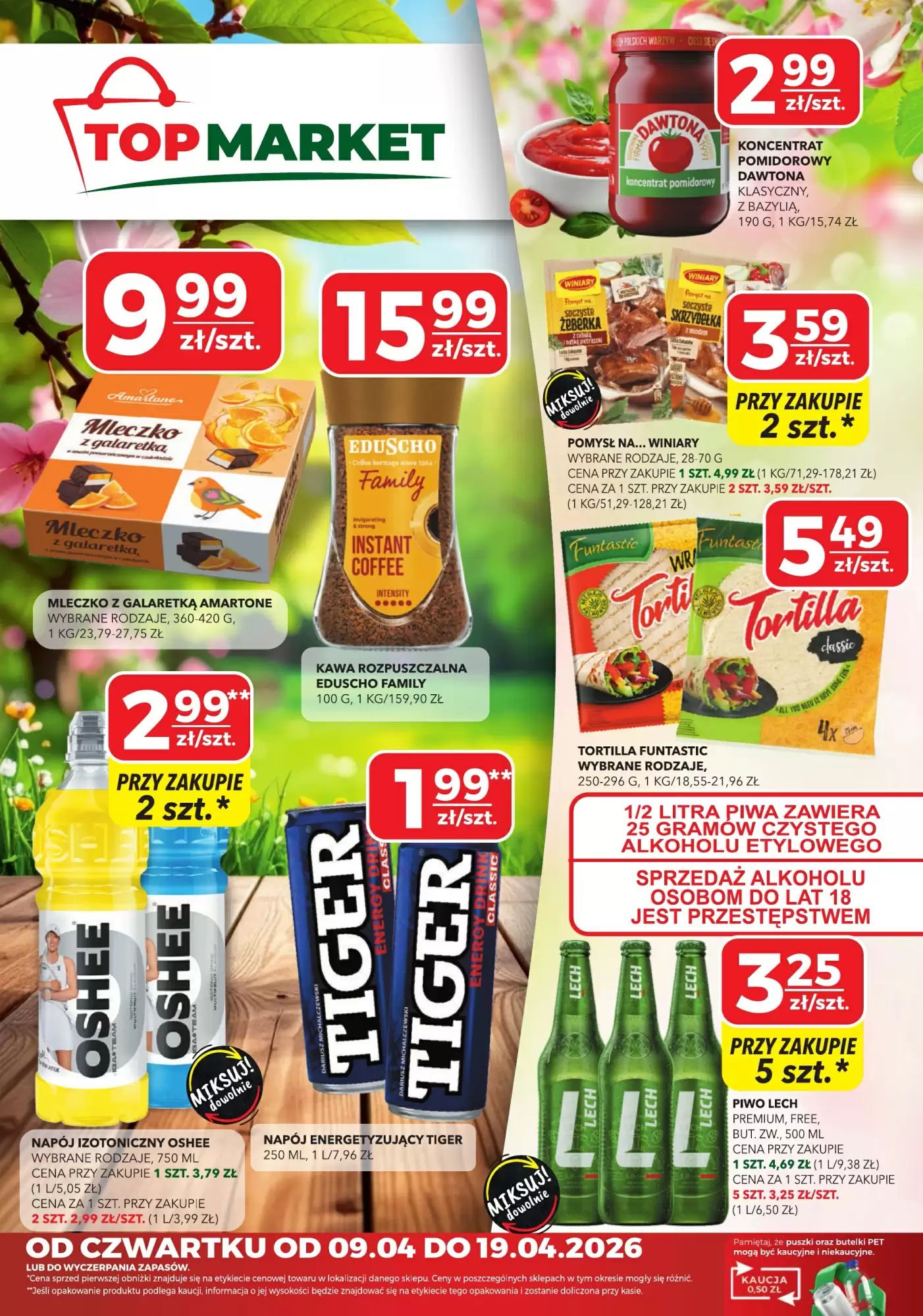 Gazetka Top Market od 09.04.2026 do 19.04.2026