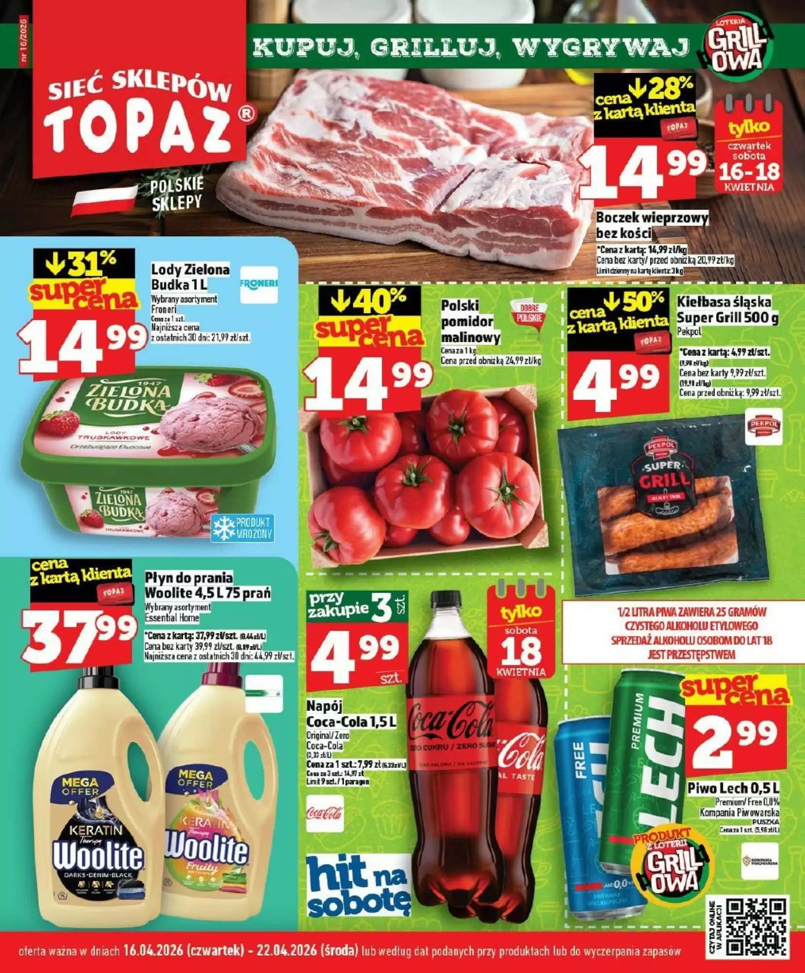Gazetka Topaz od 16.04.2026 do 22.04.2026