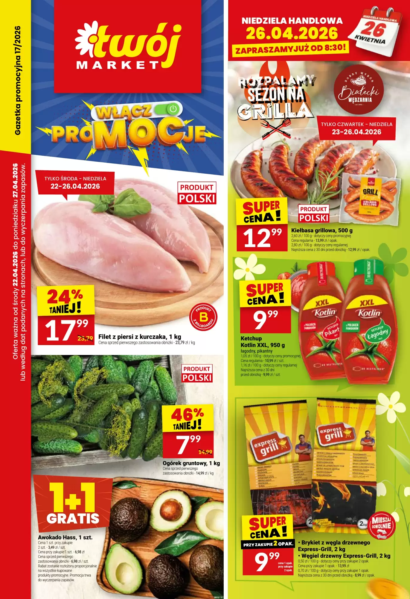 Gazetka Twój Market od 22.04.2026 do 27.04.2026