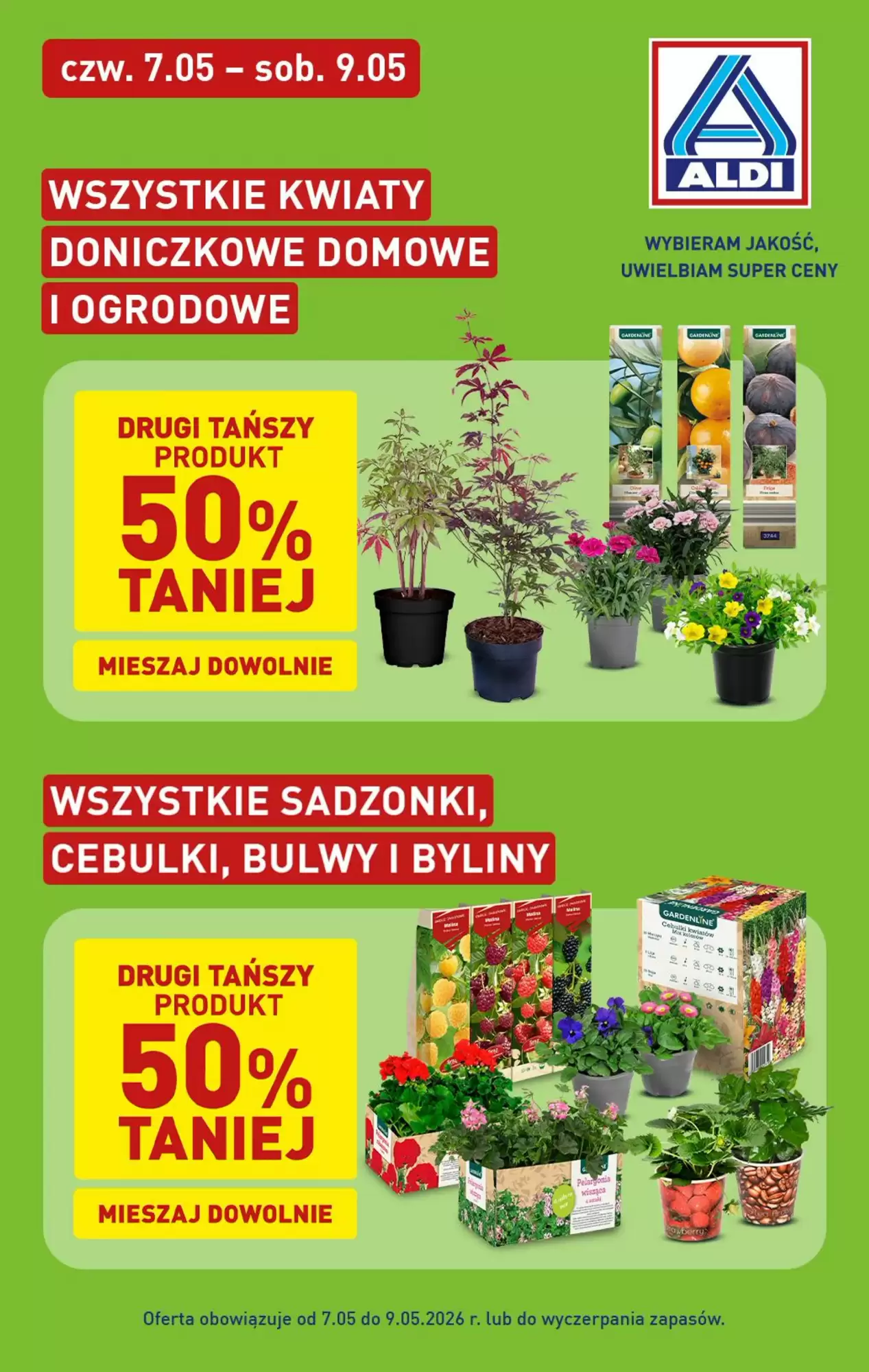 Gazetka Aldi od 07.05.2026 do 09.05.2026