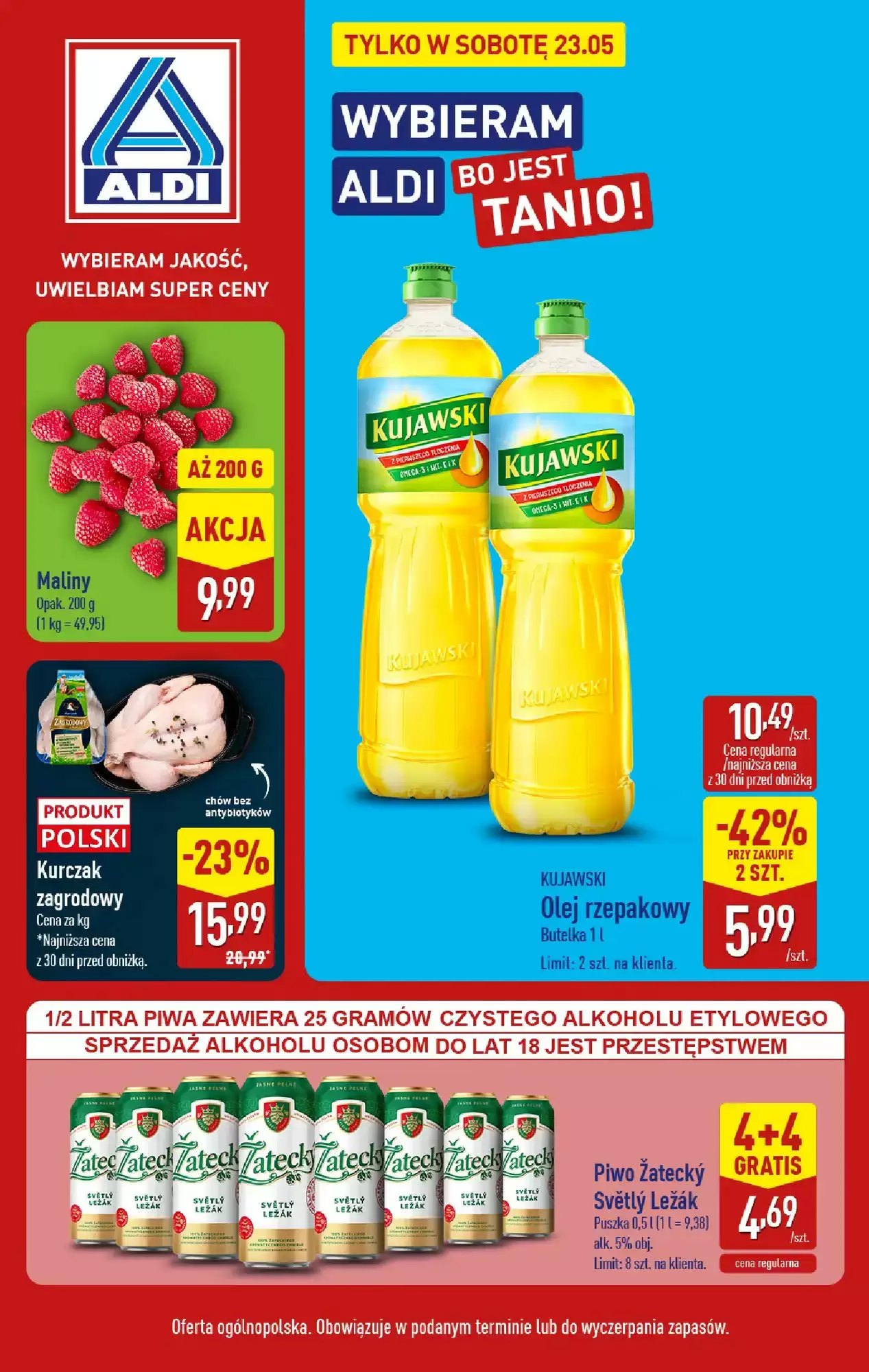 Gazetka Aldi od 23.05.2026 do 23.05.2026