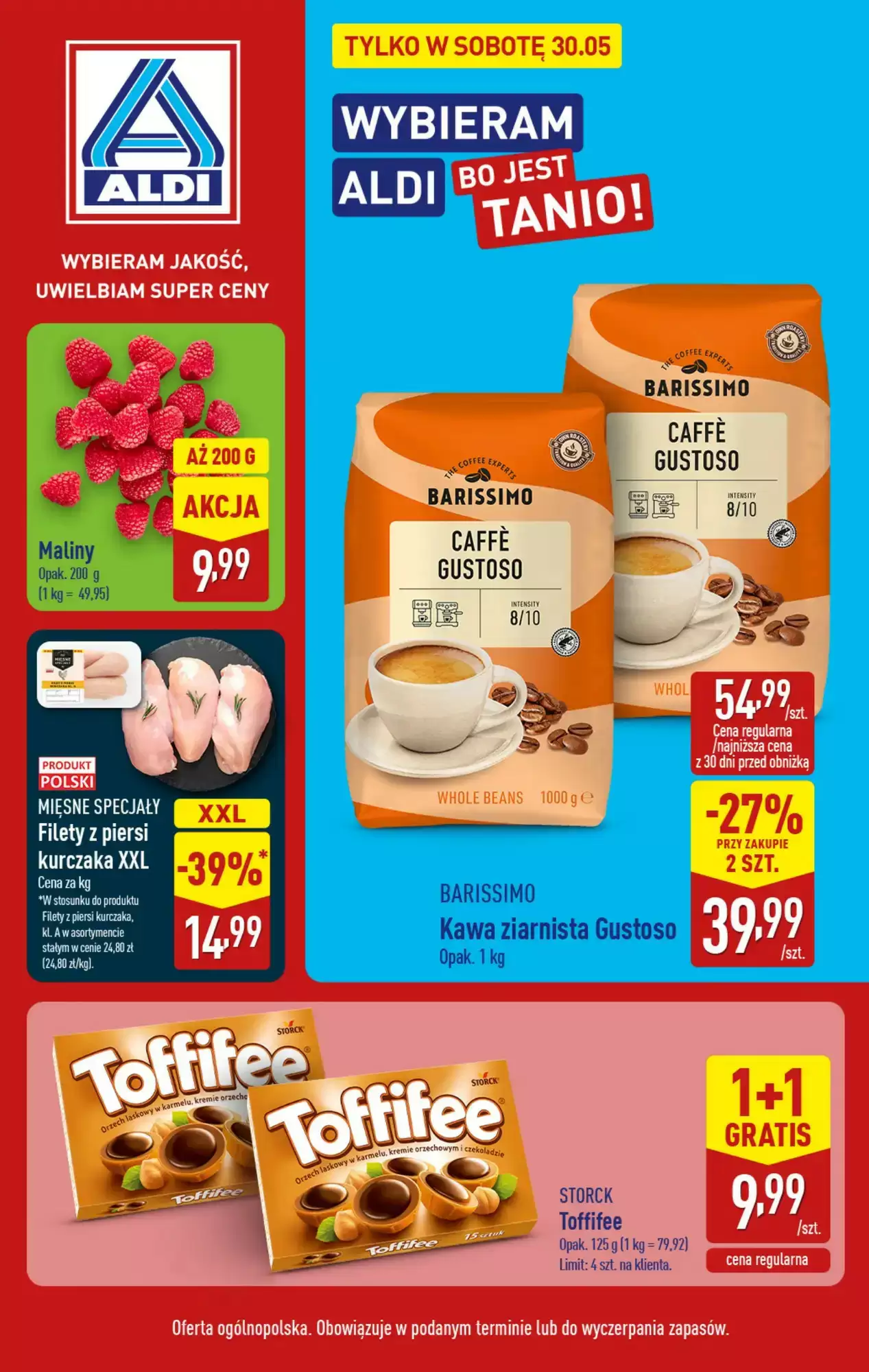 Gazetka Aldi od 30.05.2026 do 30.05.2026