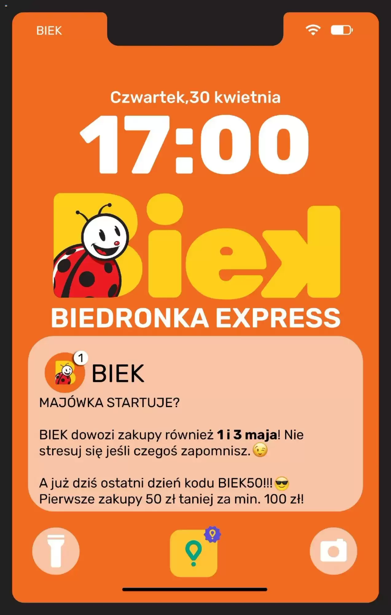 Gazetka Biedronka od 30.04.2026 do 03.05.2026