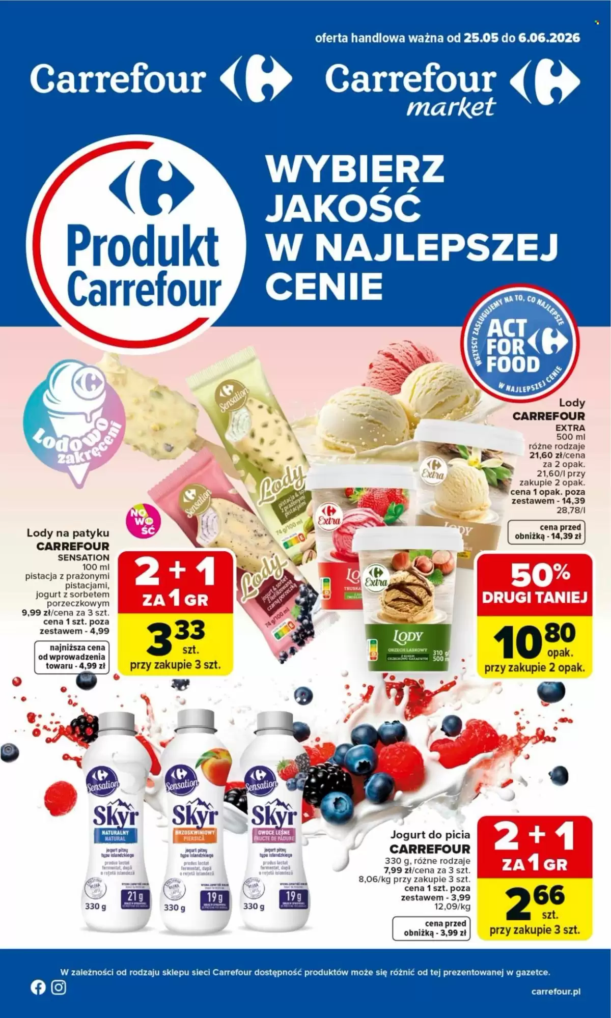 Gazetka Carrefour od 25.05.2026 do 06.06.2026