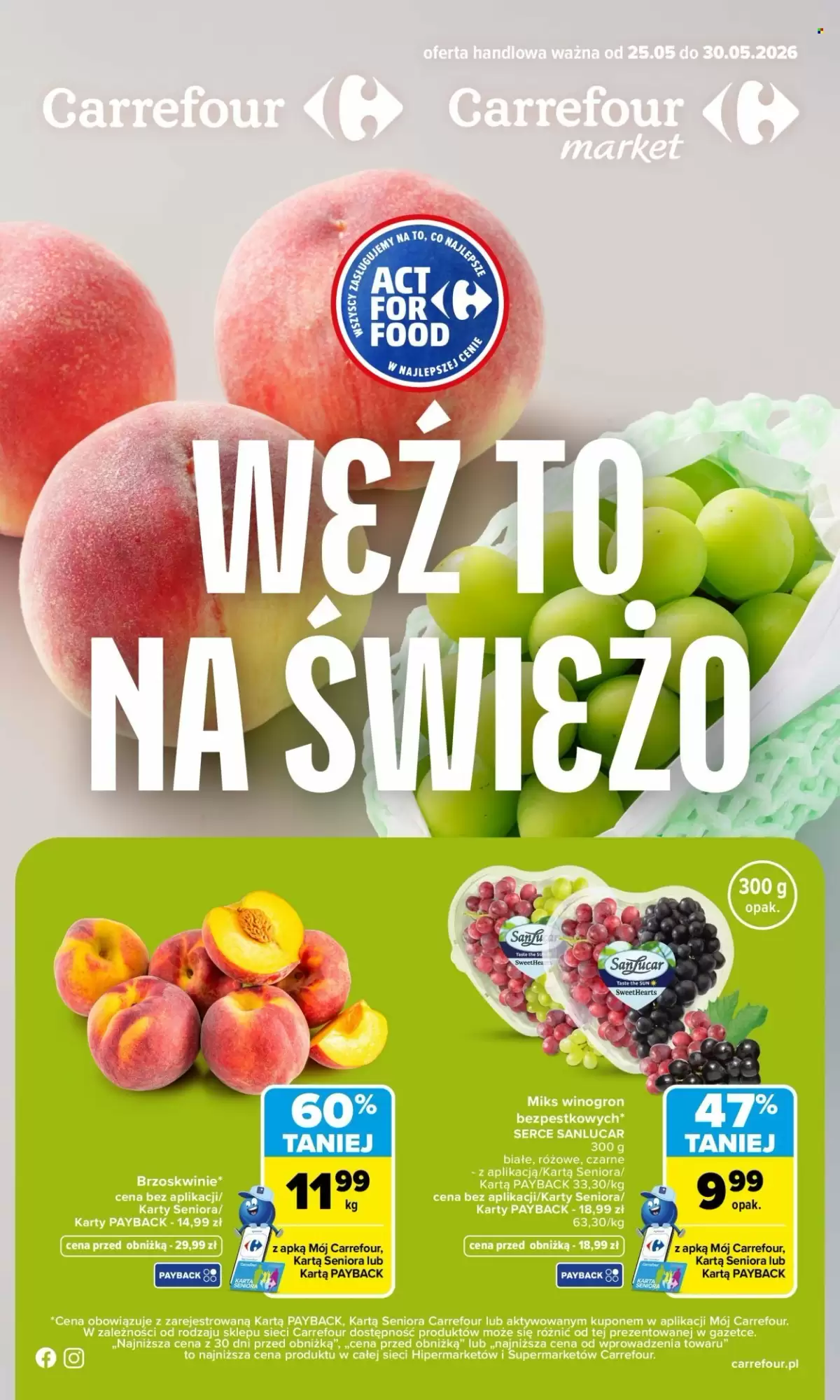 Gazetka Carrefour od 25.05.2026 do 30.05.2026