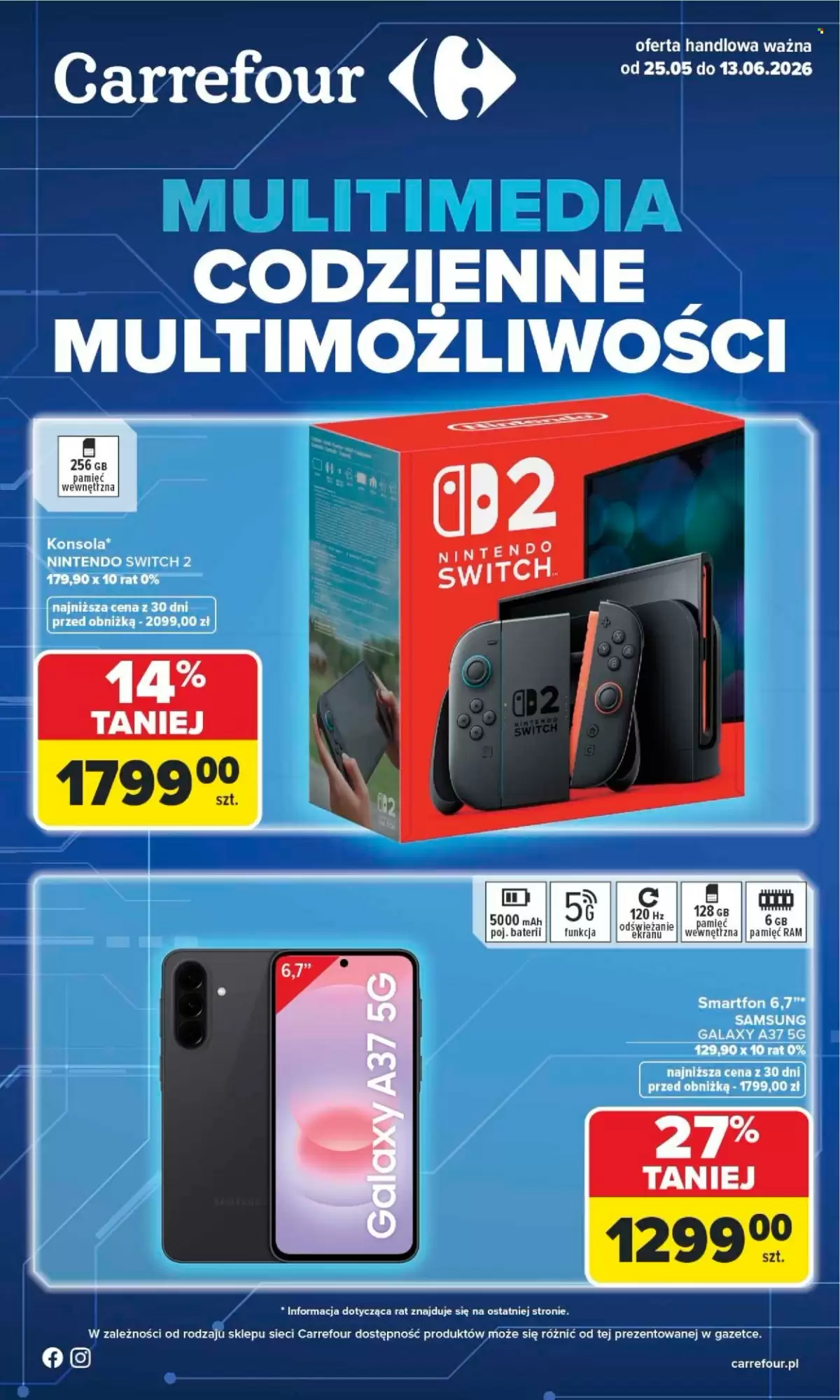 Gazetka Carrefour od 25.05.2026 do 13.06.2026