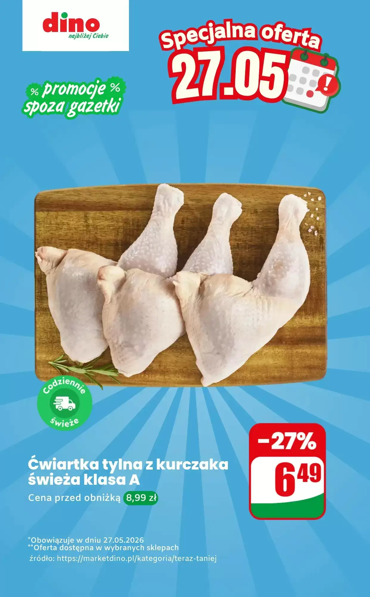 Gazetka Dino od 27.05.2026 do 27.05.2026