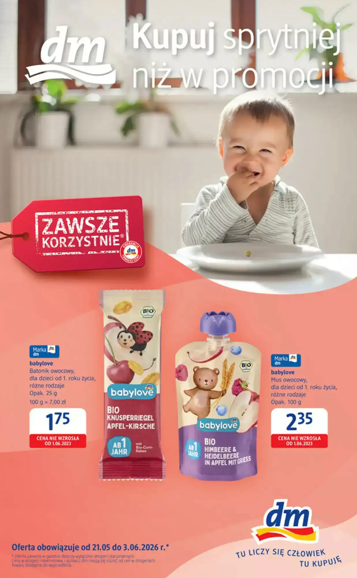 Gazetka Dm Drogerie Markt od 07.05.2026 do 03.06.2026