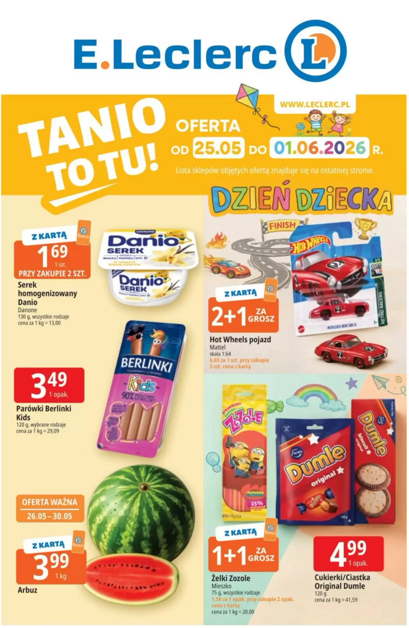 Gazetka E.Leclerc od 25.05.2026 do 01.06.2026