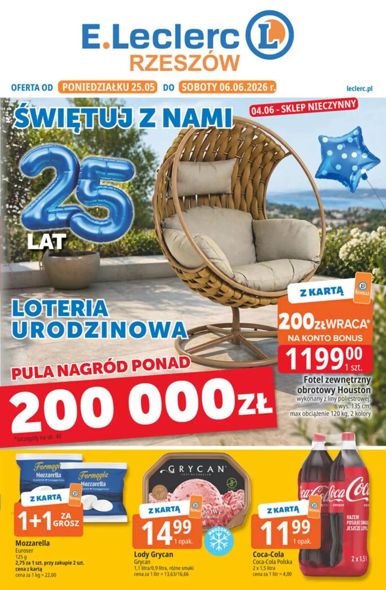 Gazetka E.Leclerc od 25.05.2026 do 06.06.2026