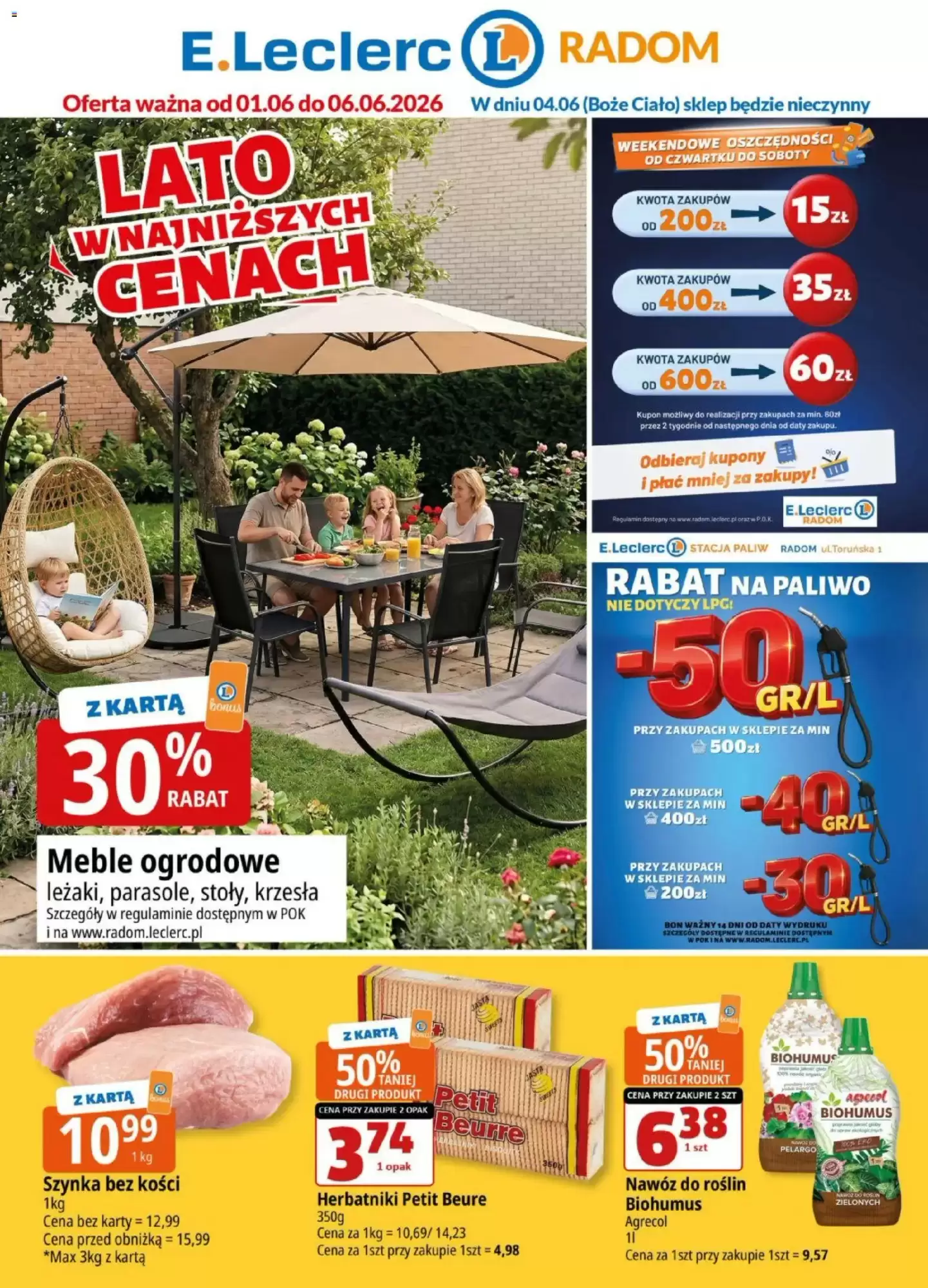 Gazetka E.Leclerc od 01.06.2026 do 06.06.2026