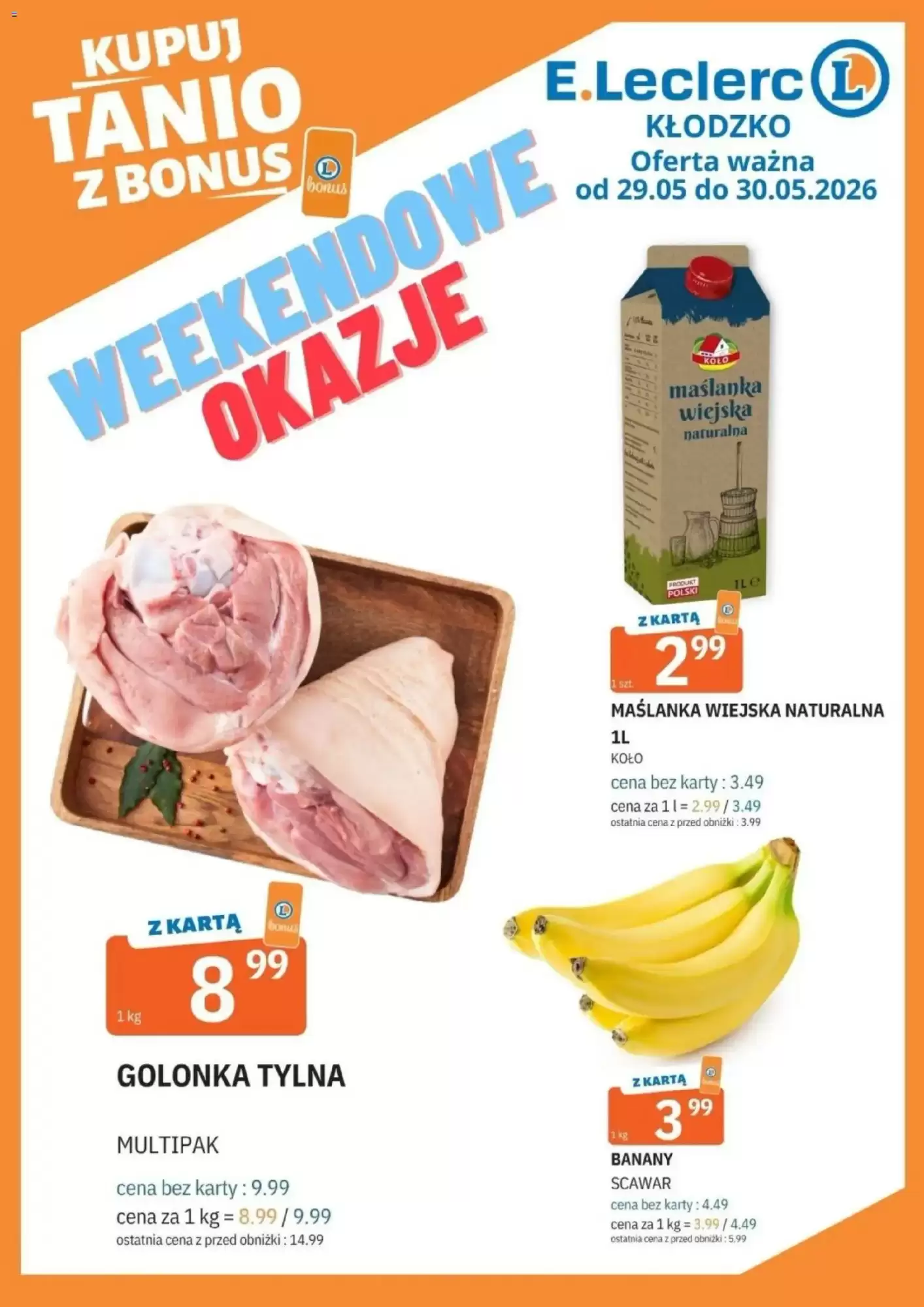 Gazetka E.Leclerc od 29.05.2026 do 30.05.2026