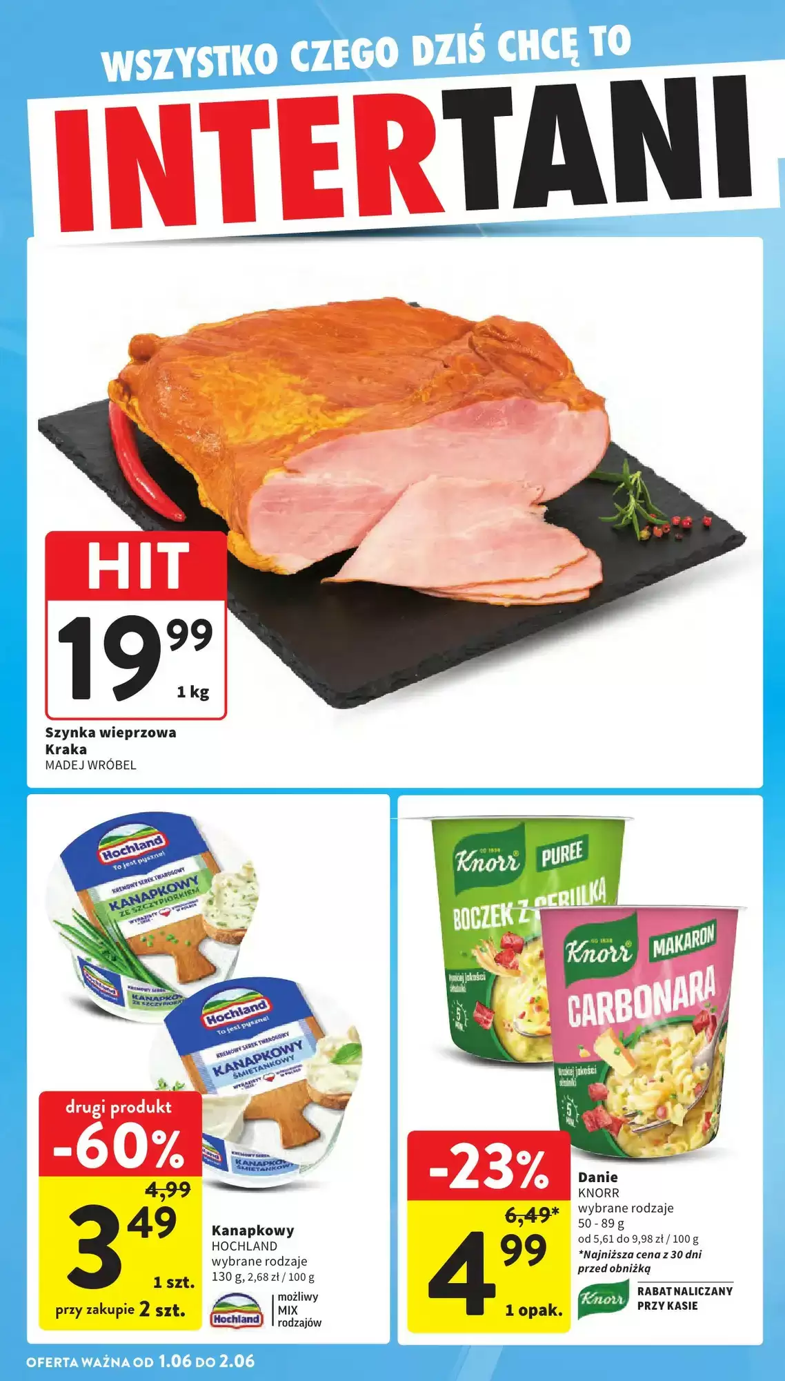 Gazetka Intermarche od 01.06.2026 do 02.06.2026
