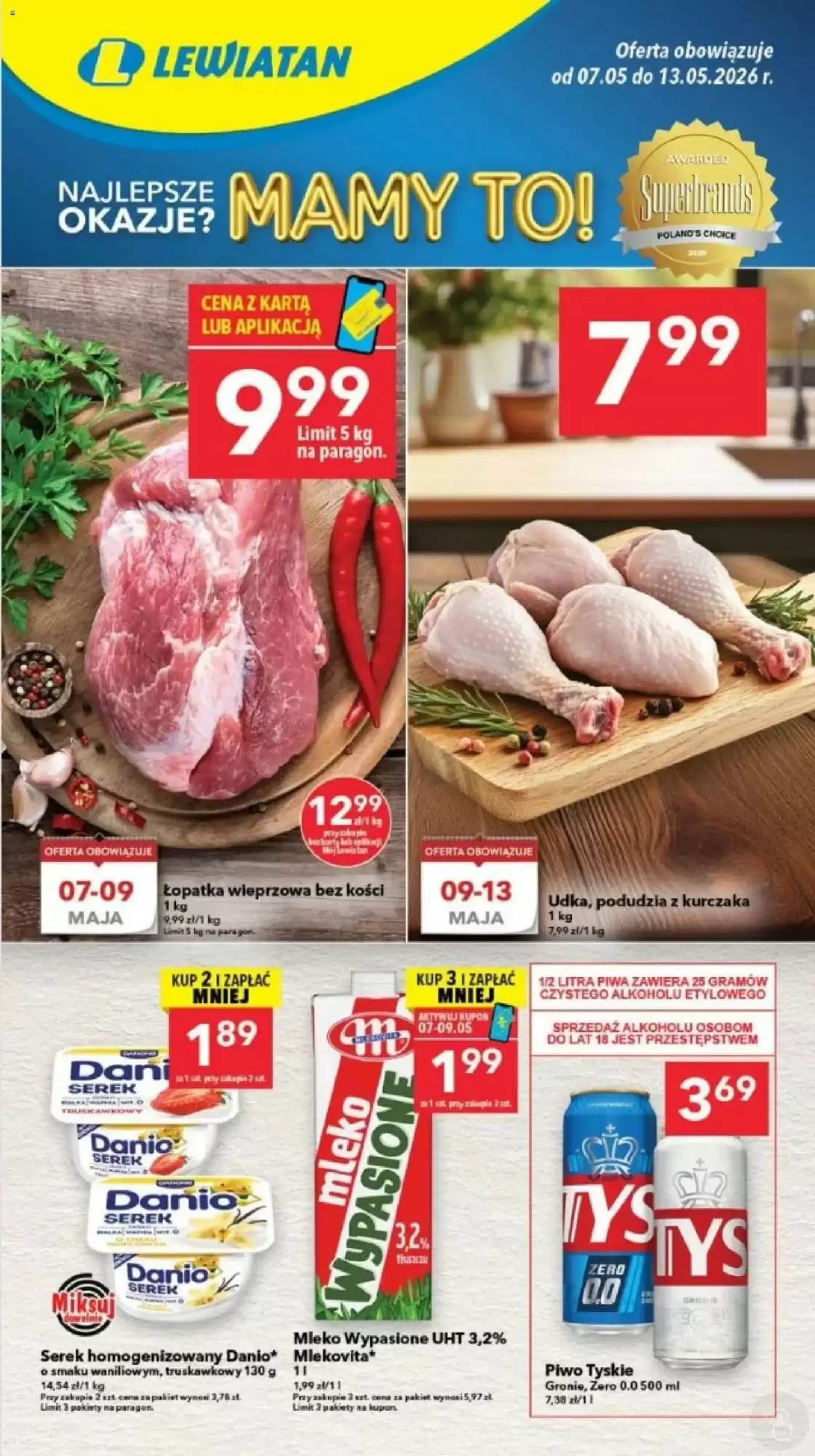 Gazetka Lewiatan od 07.05.2026 do 13.05.2026
