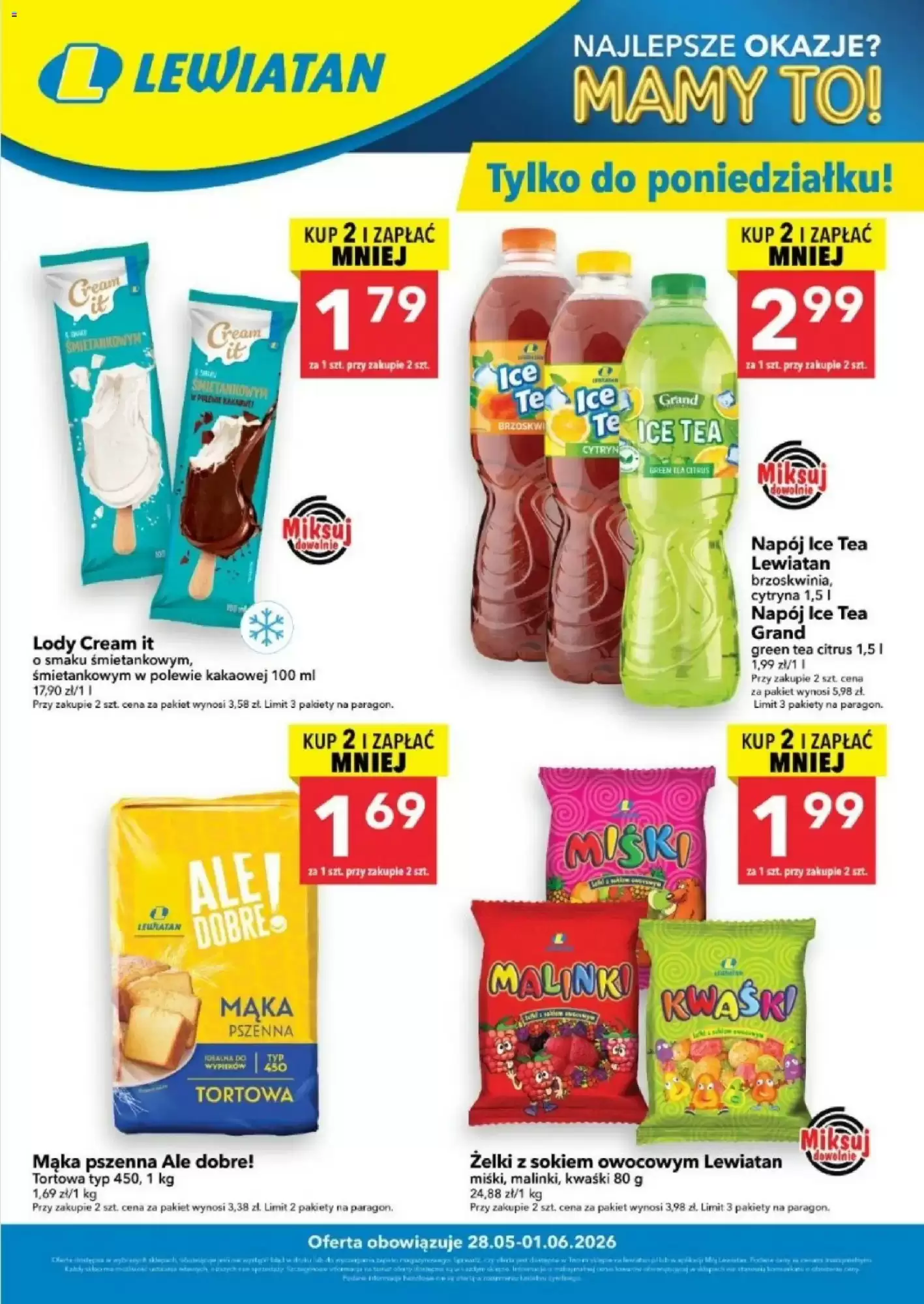 Gazetka Lewiatan od 28.05.2026 do 01.06.2026
