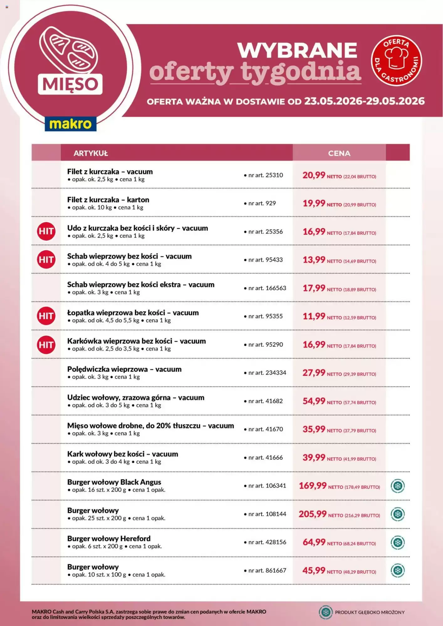 Gazetka Makro od 23.05.2026 do 29.05.2026