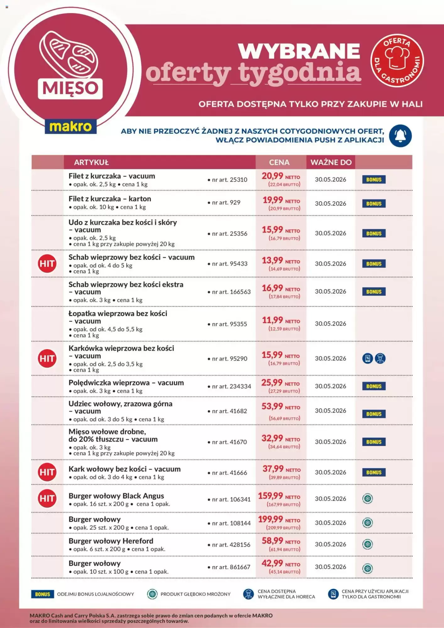 Gazetka Makro od 25.05.2026 do 30.05.2026
