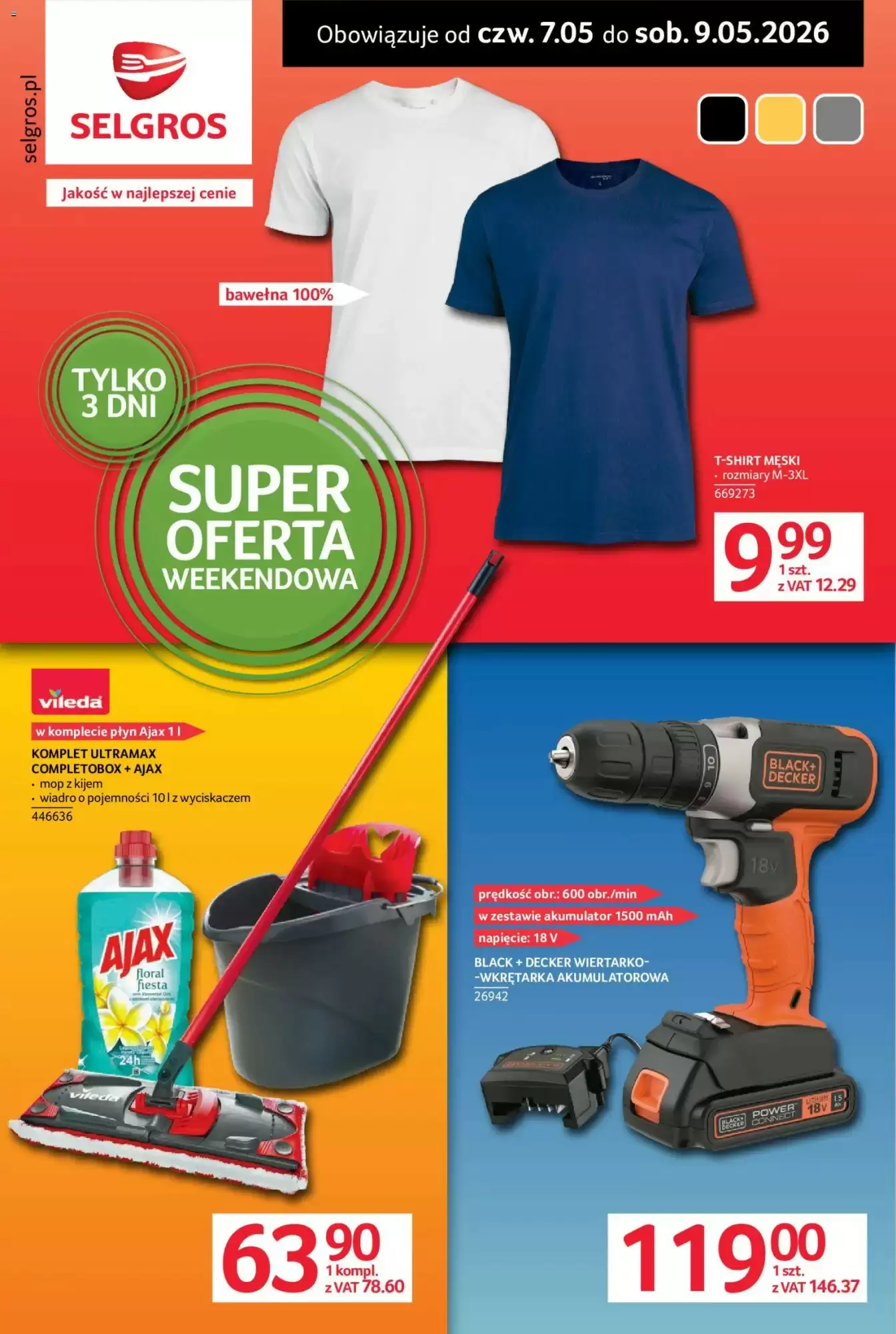 Gazetka Selgros od 07.05.2026 do 09.05.2026