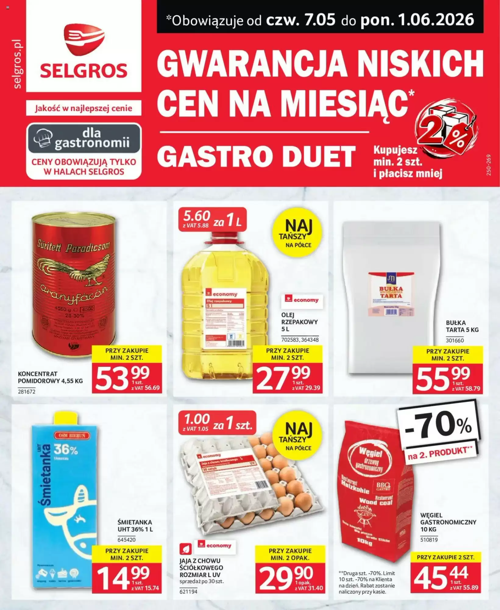 Gazetka Selgros od 07.05.2026 do 01.06.2026