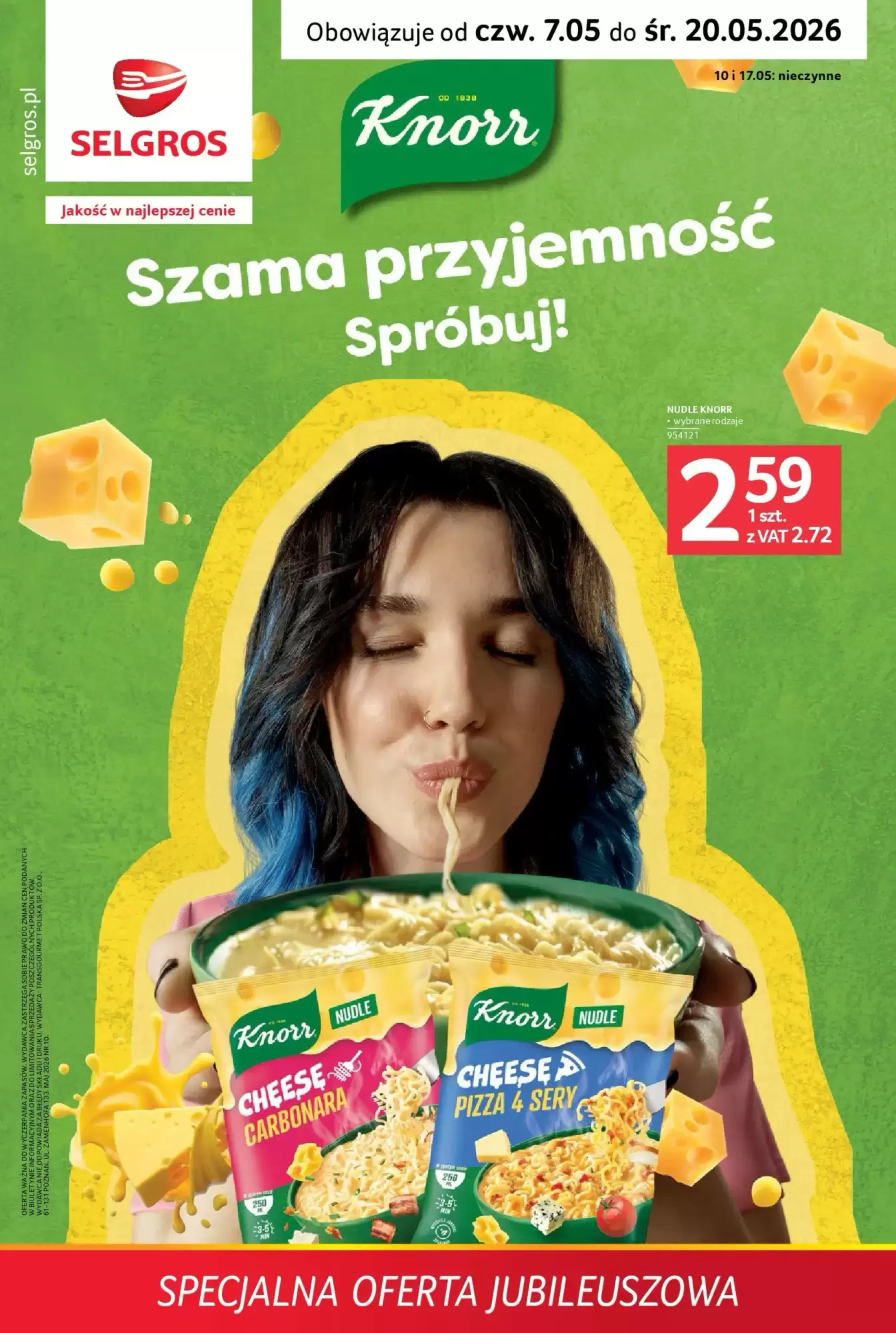Gazetka Selgros od 07.05.2026 do 20.05.2026
