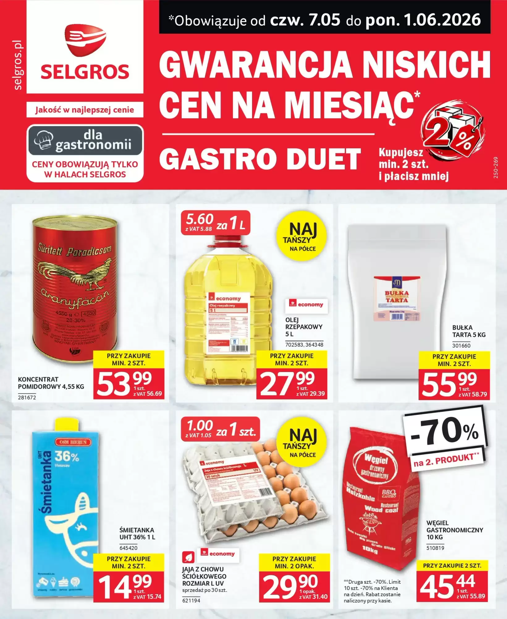Gazetka Selgros od 07.05.2026 do 01.06.2026