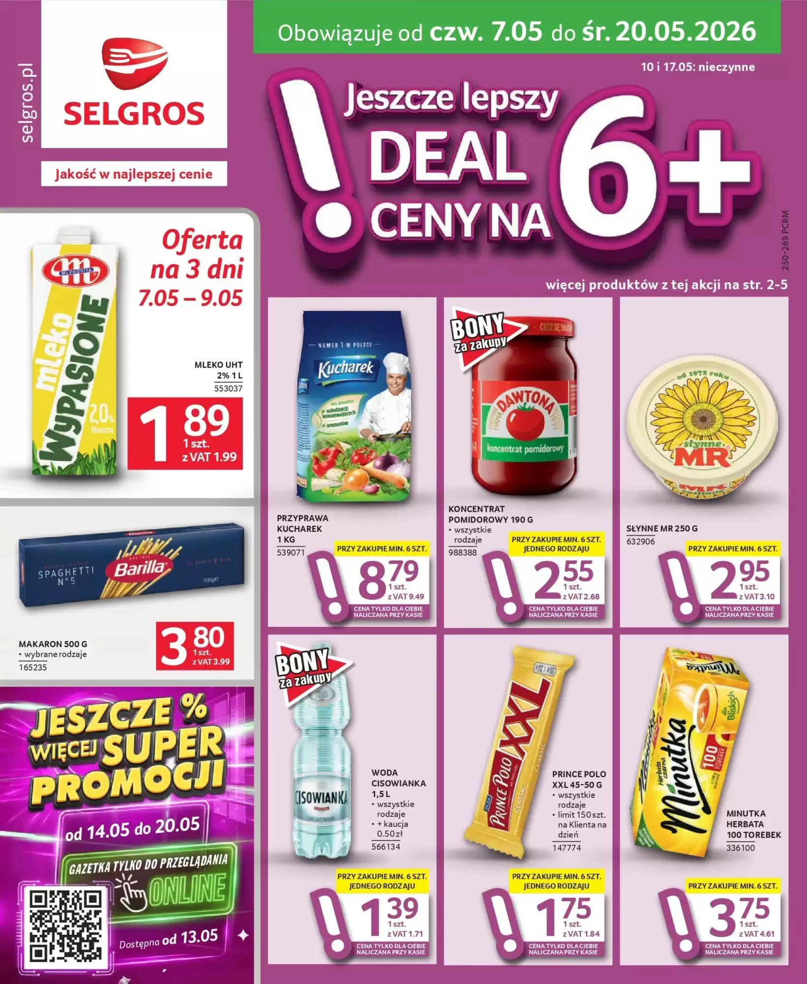 Gazetka Selgros od 07.05.2026 do 20.05.2026