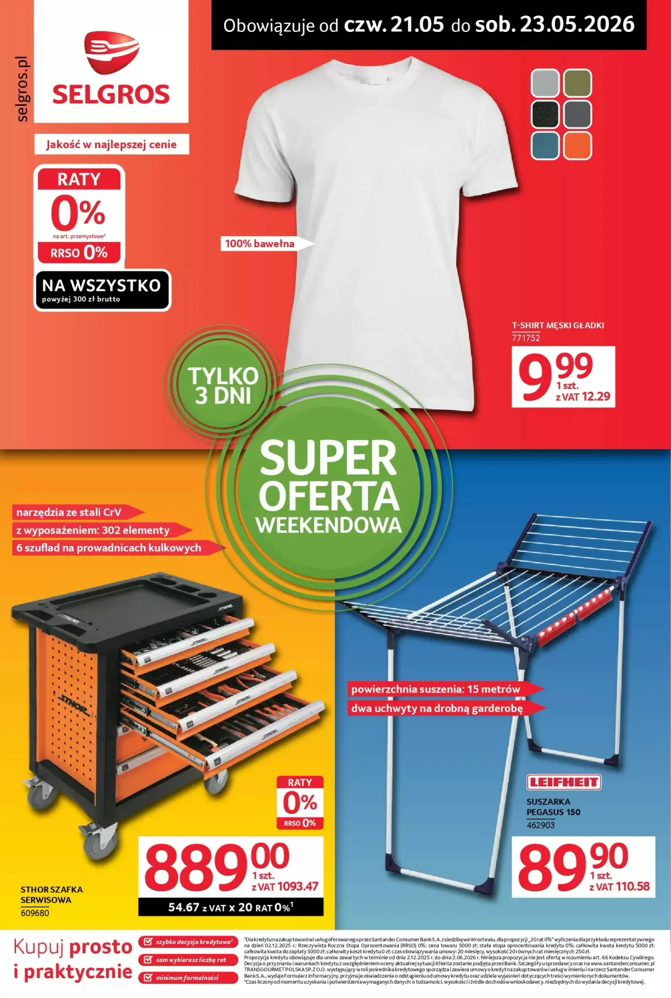 Gazetka Selgros od 21.05.2026 do 23.05.2026