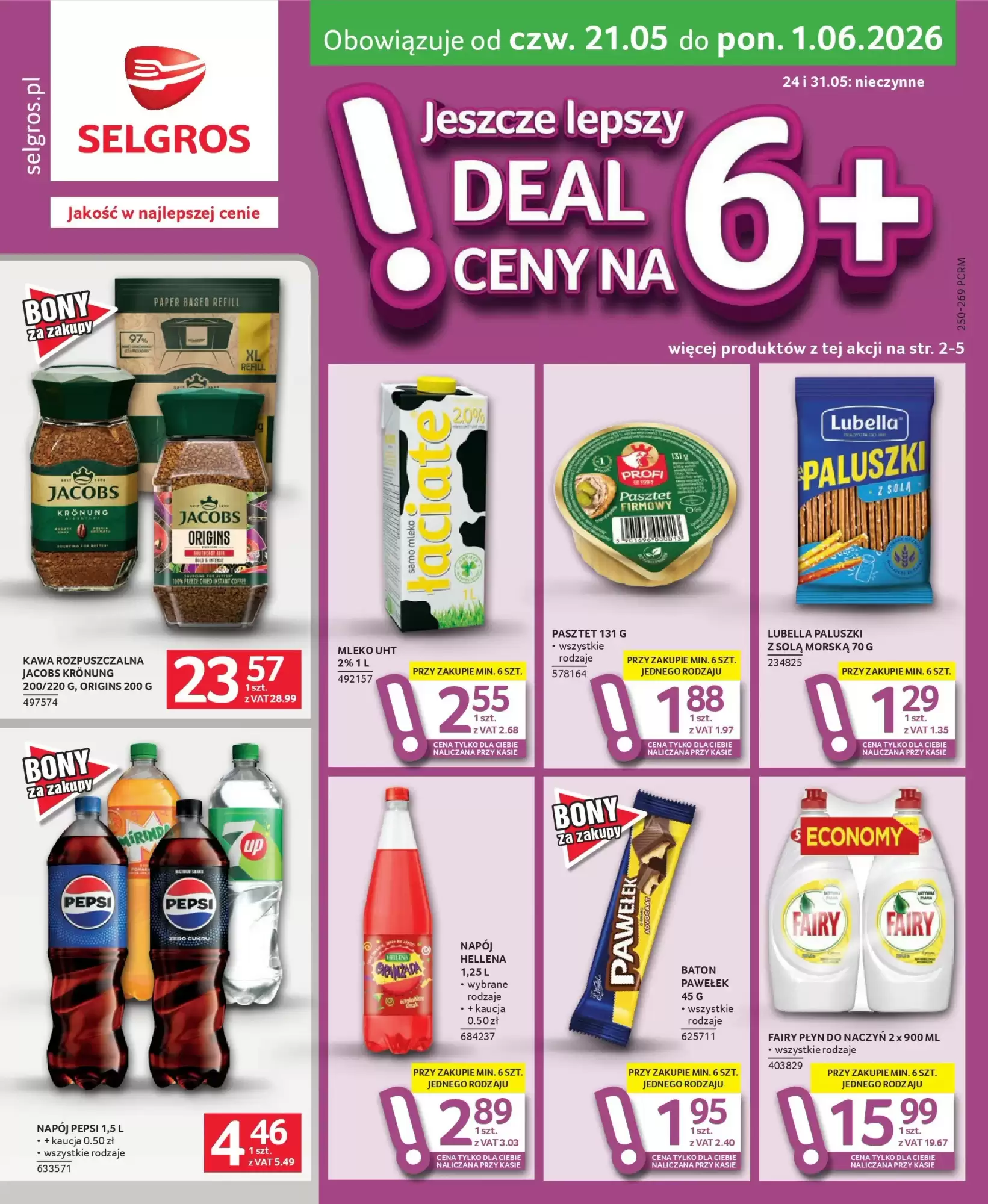 Gazetka Selgros od 21.05.2026 do 01.06.2026