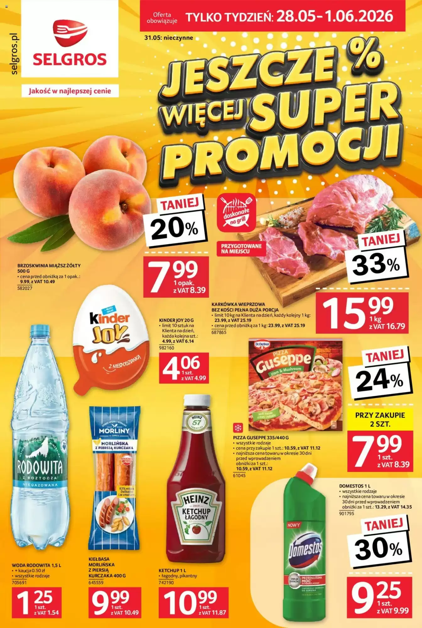 Gazetka Selgros od 28.05.2026 do 01.06.2026