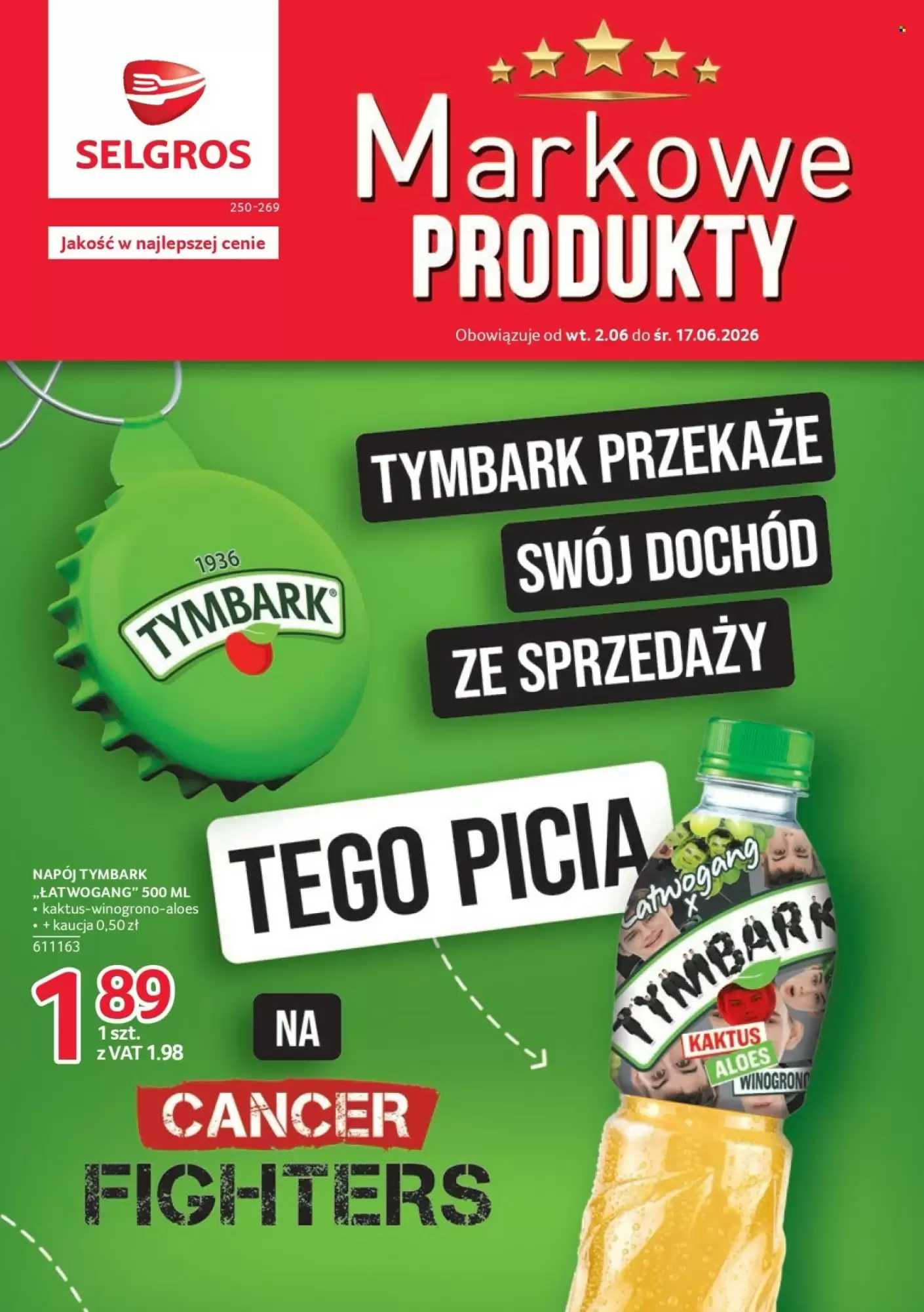 Gazetka Selgros od 02.06.2026 do 17.06.2026