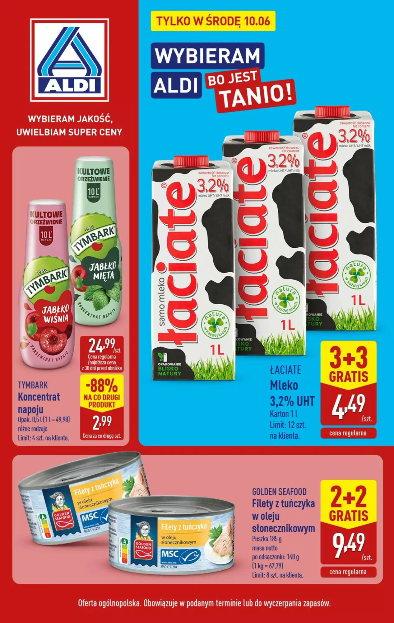 Gazetka Aldi od 10.06.2026 do 10.06.2026
