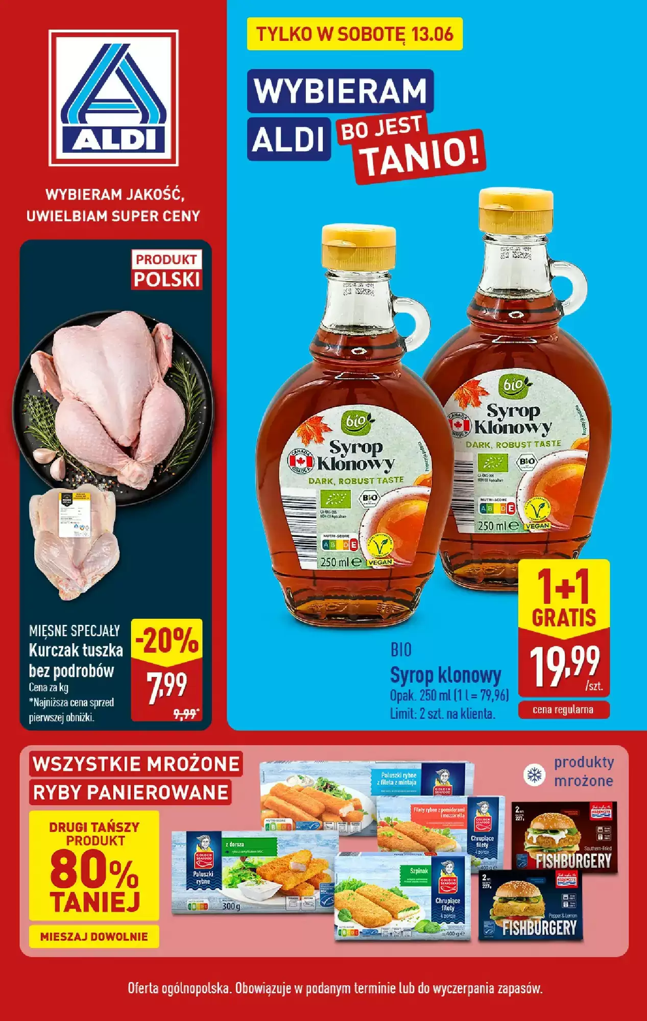 Gazetka Aldi od 13.06.2026 do 13.06.2026