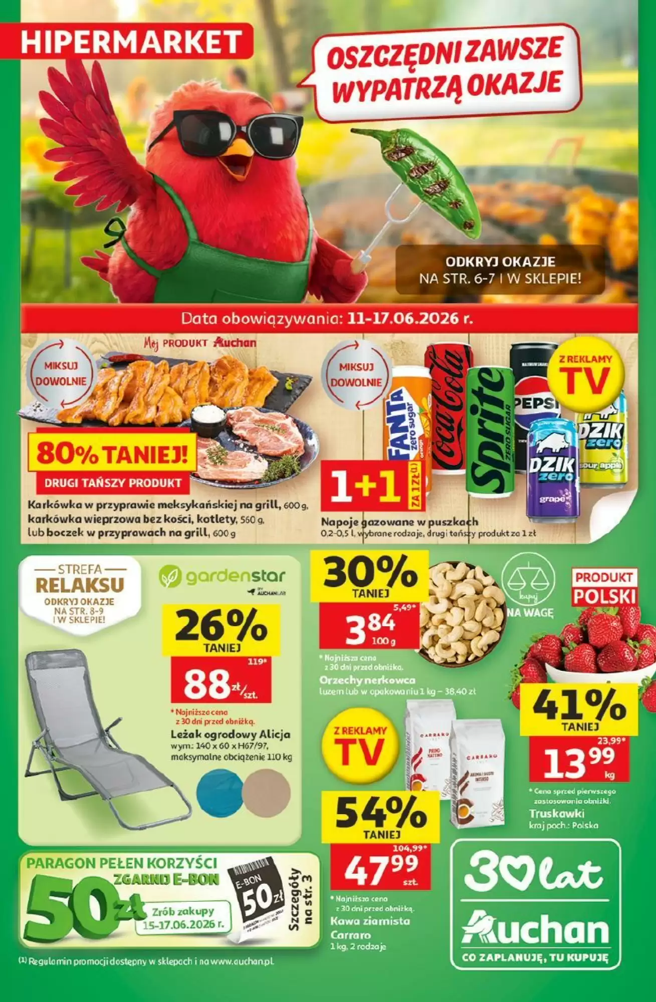 Gazetka Auchan od 11.06.2026 do 17.06.2026