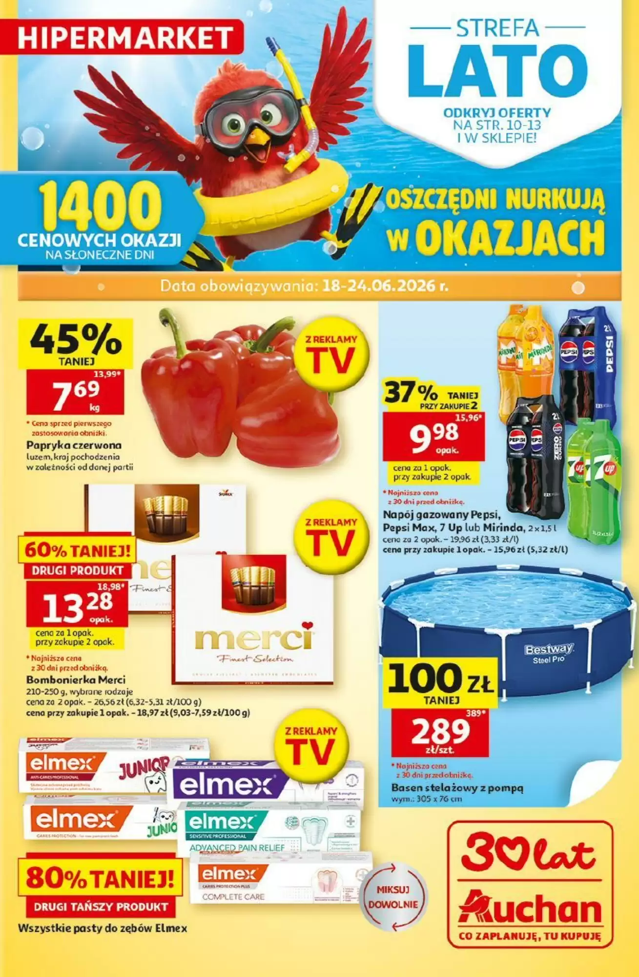 Gazetka Auchan od 18.06.2026 do 24.06.2026