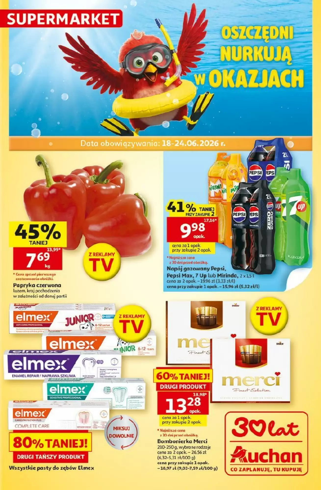 Gazetka Auchan od 18.06.2026 do 24.06.2026