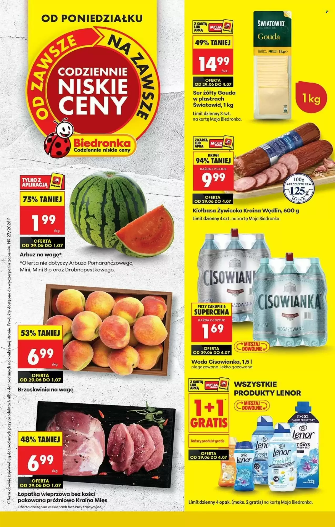 Gazetka Biedronka od 29.06.2026 do 04.07.2026