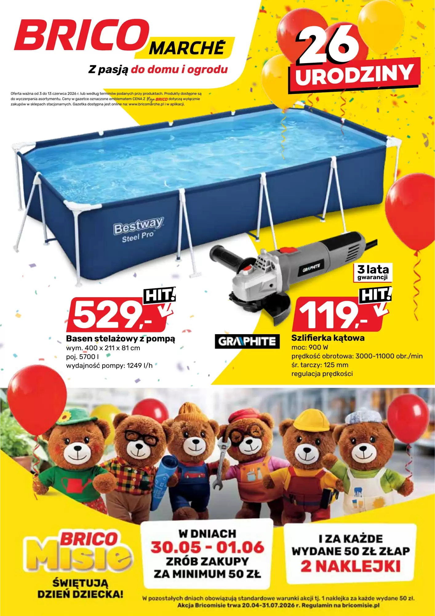 Gazetka Bricomarche od 03.06.2026 do 13.06.2026
